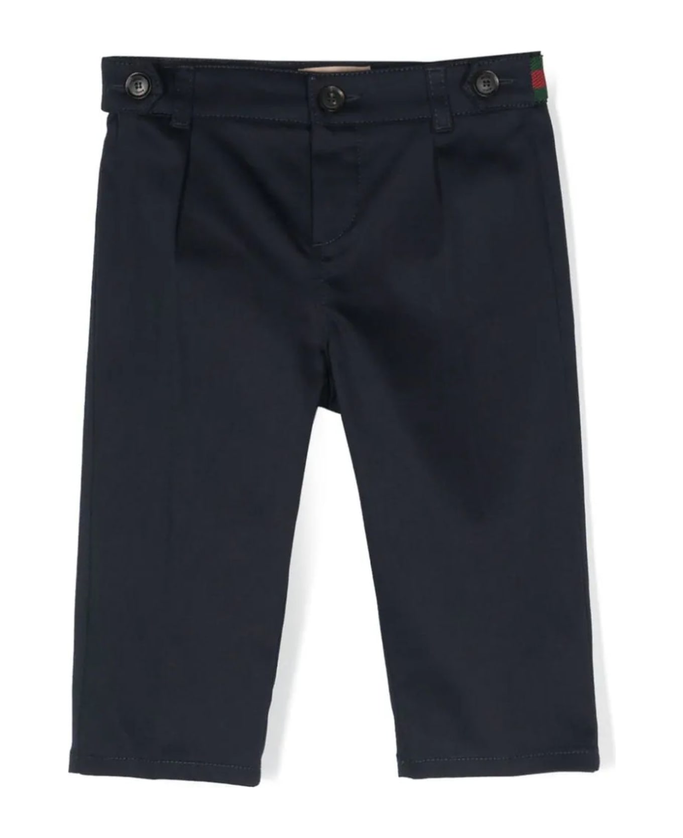 Gucci Kids Trousers Blue - Blue ボトムス