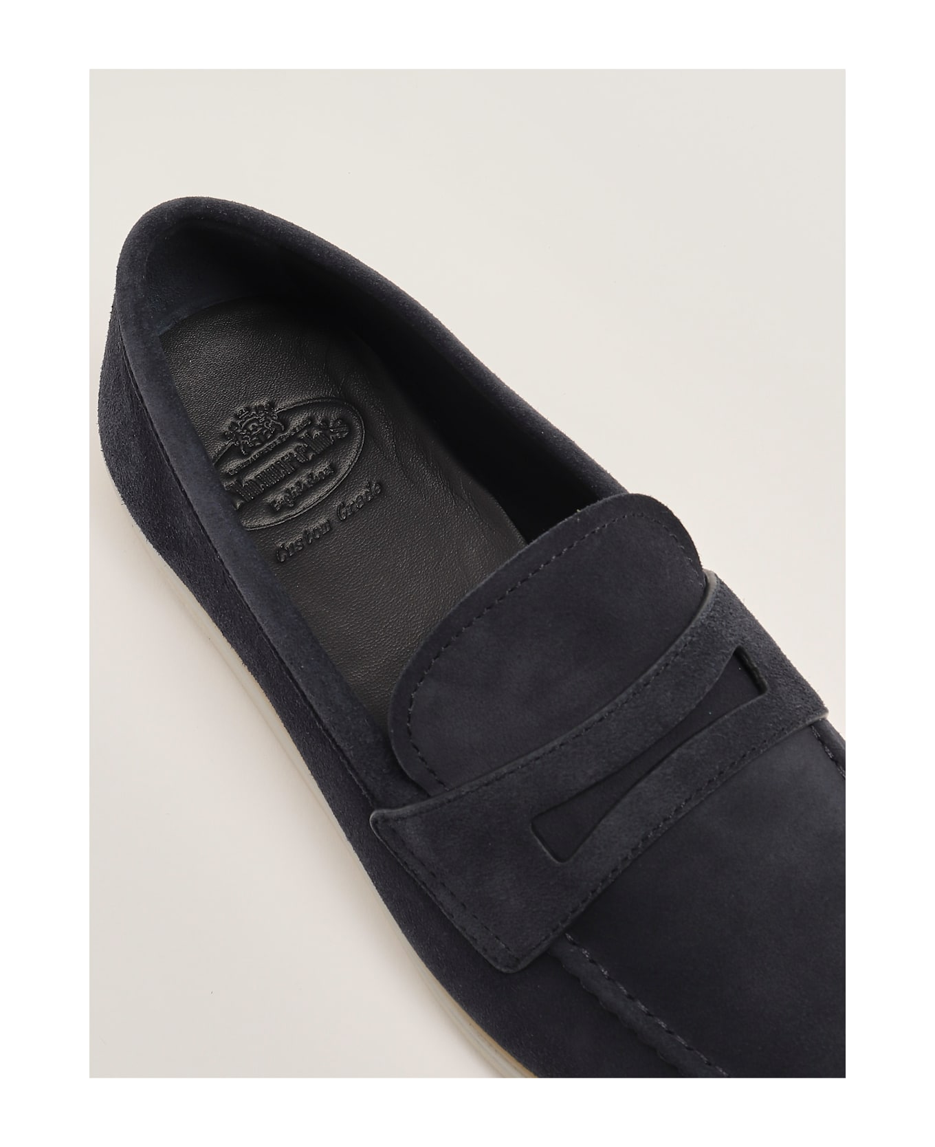 Church's Portsmouth Soft Suede Loafers - NAVY