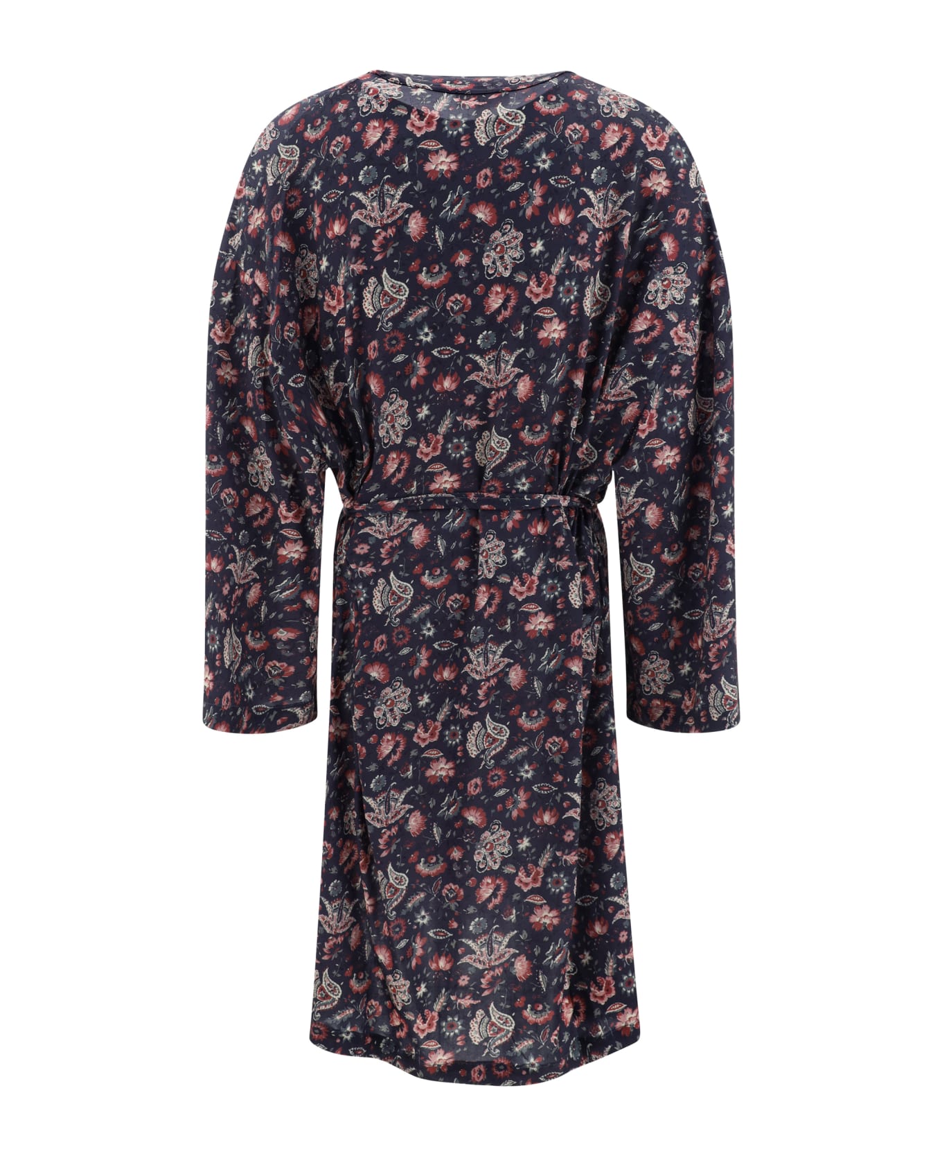 Louise Misha Kimono Dress - Midnight Flowers Fields