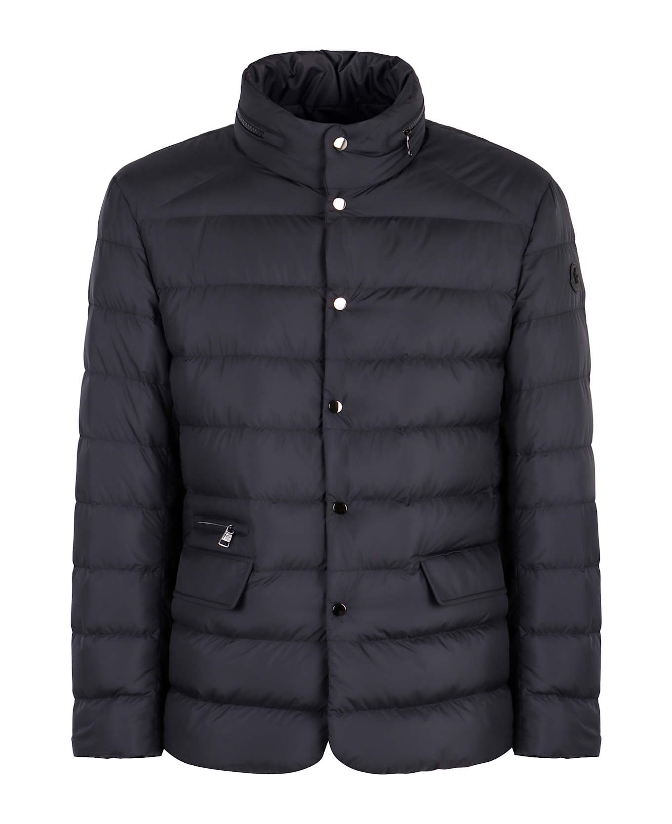 Moncler Malinvern Short Down Jacket - blue