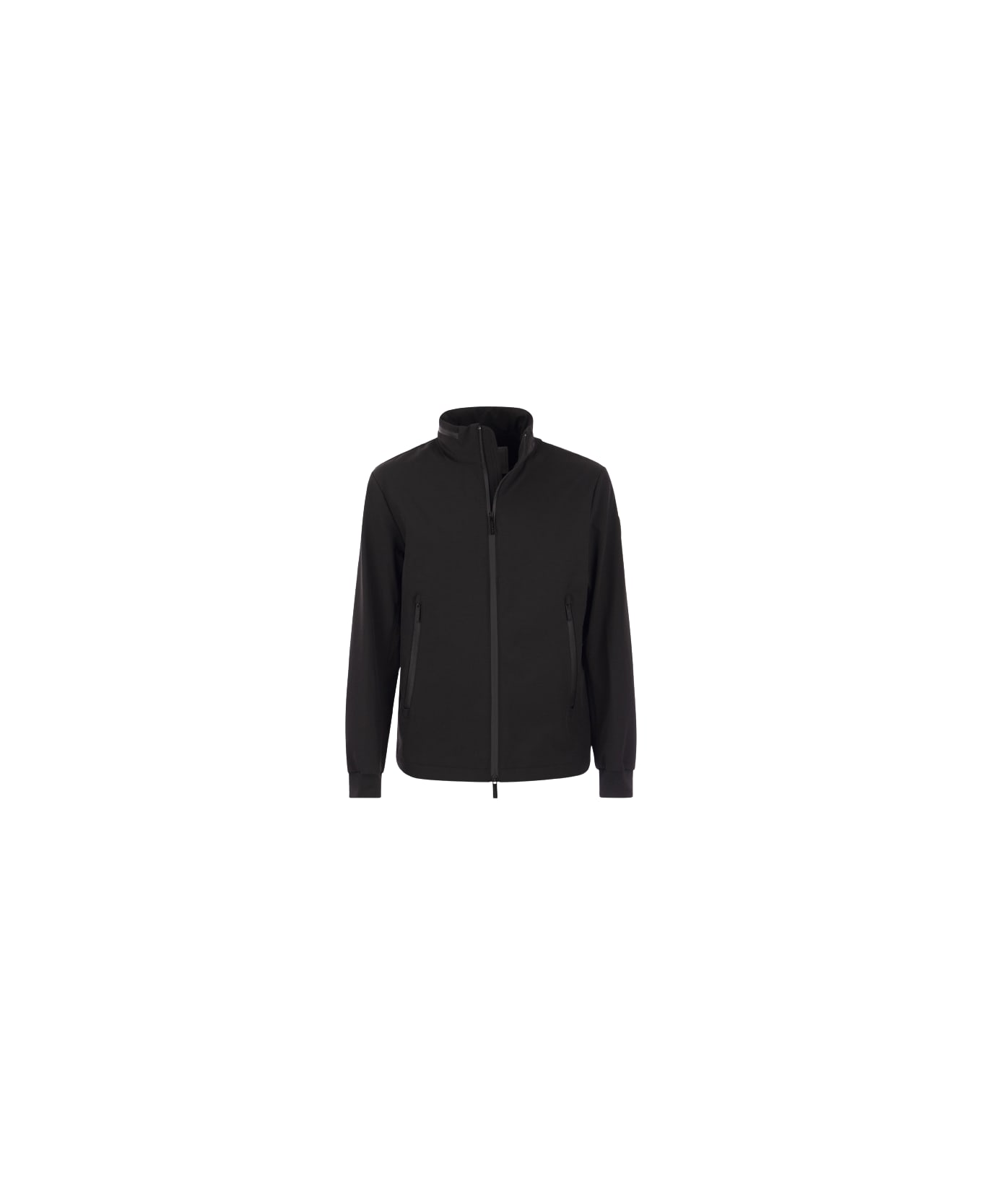 Woolrich Soft Shell Bomber - Nero