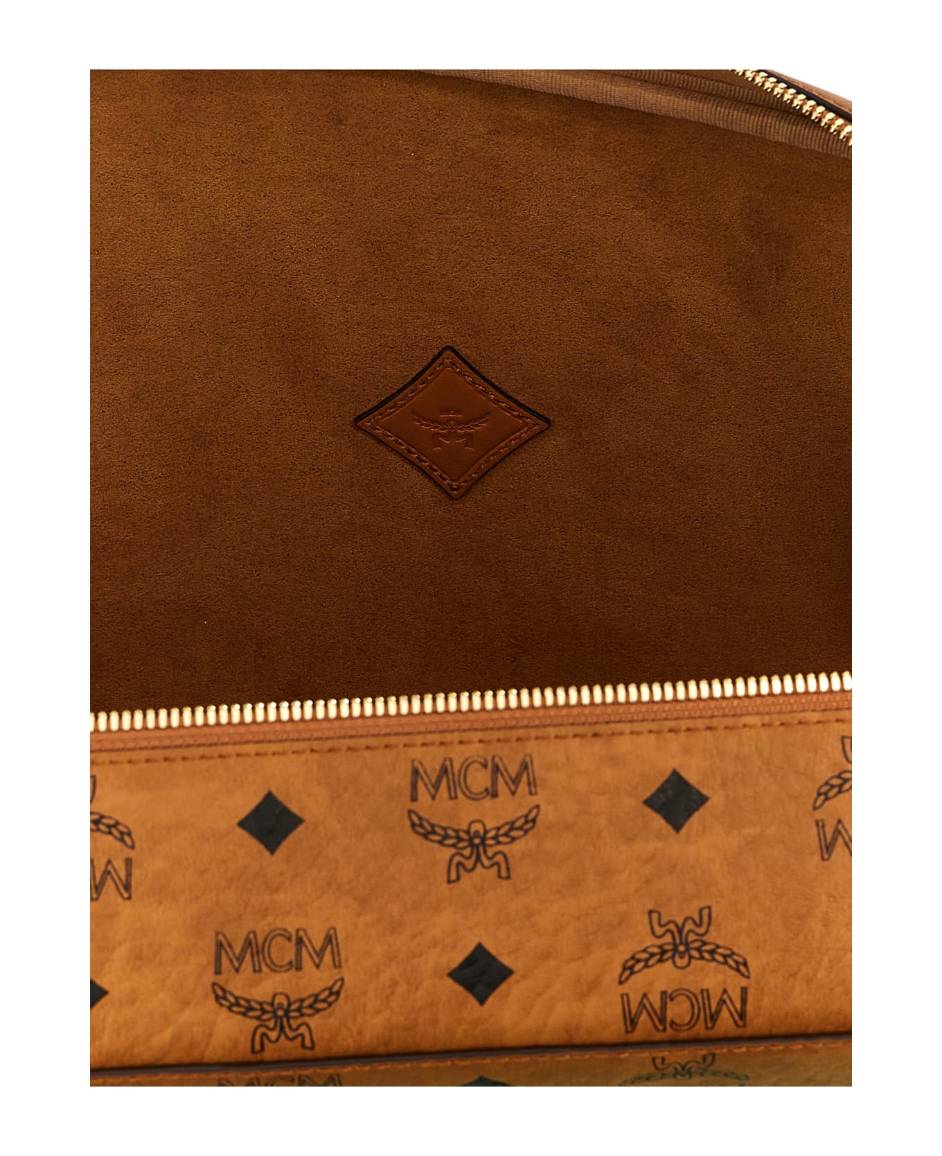 MCM 'ottomar Travel Document Case' Clutch - Brown バッグ
