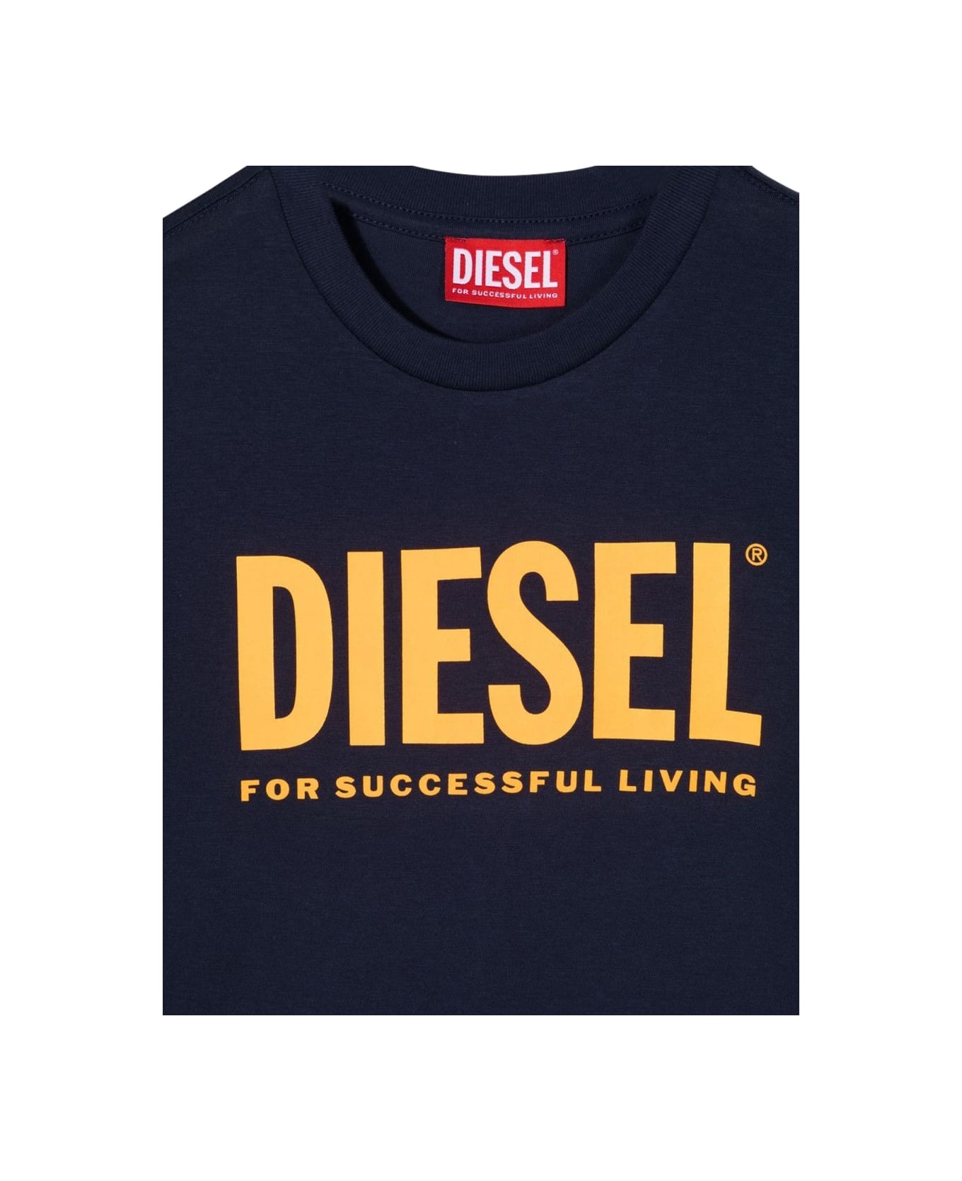 Diesel T-shirt Logo - BLUE