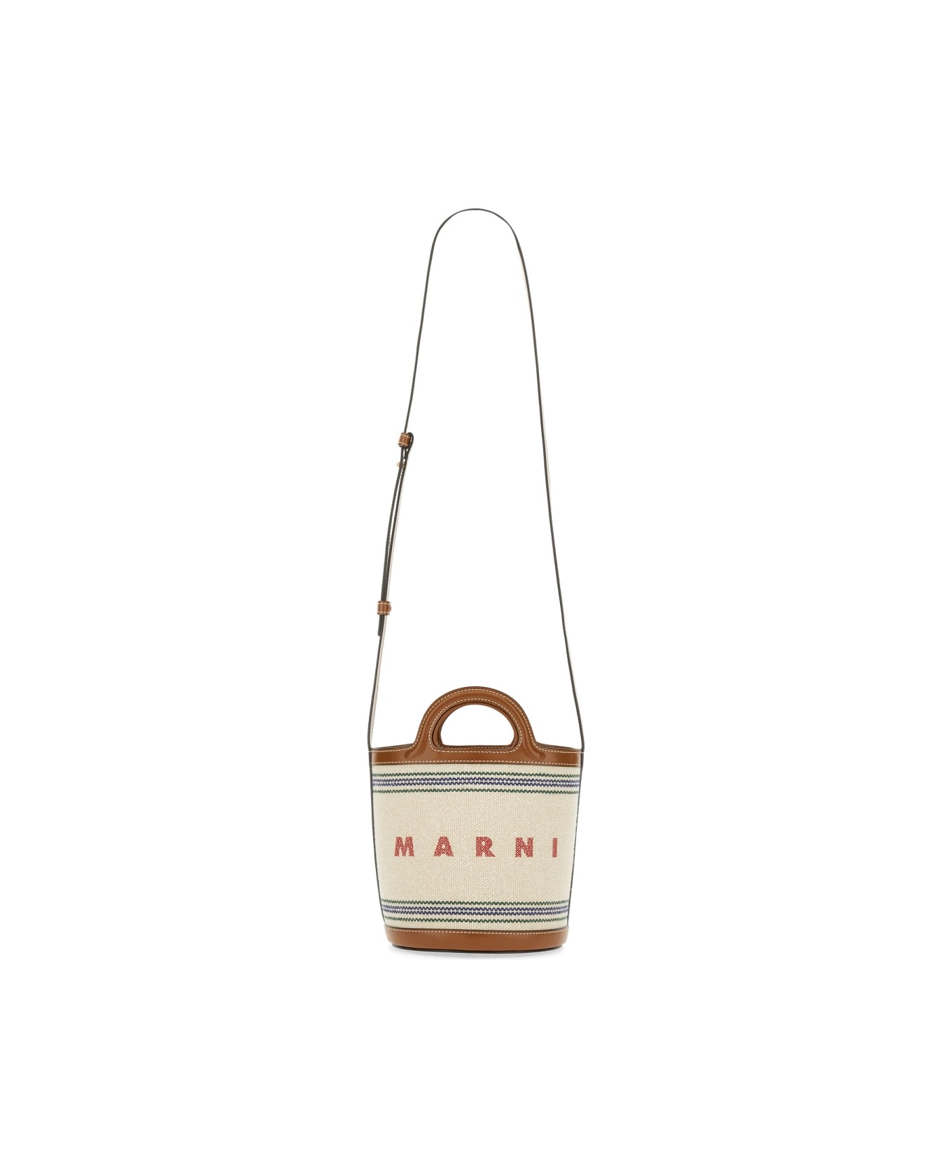 Marni Small Bag Tropicalia - IVORY トートバッグ