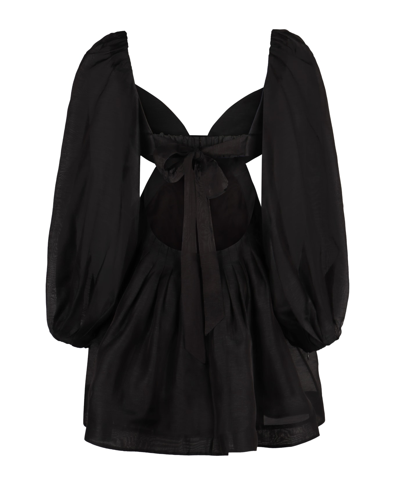 Zimmermann Harmony Bralette Mini Dress - Black