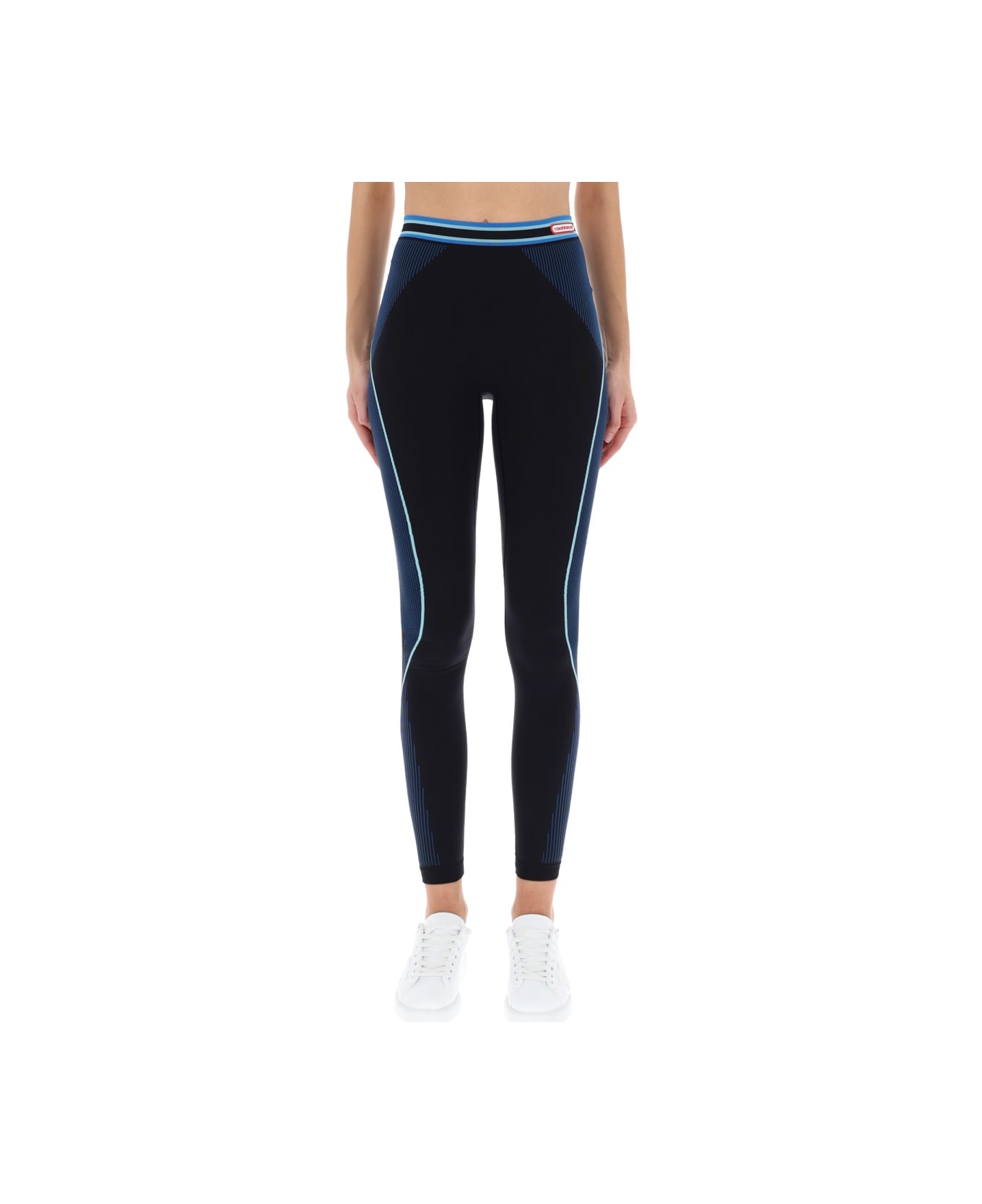 Casablanca Seamless Leggings - BLUE