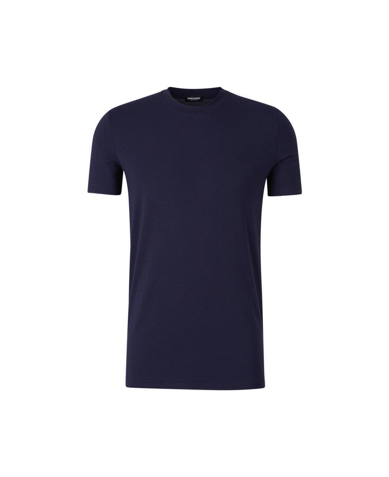 Dsquared2 Embroidered Logo T-shirt - BLUE