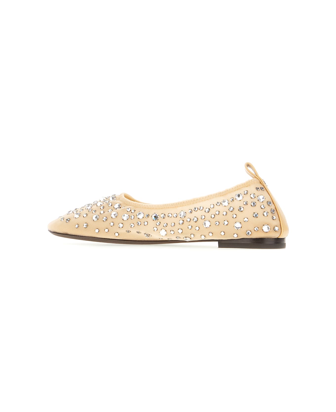 Tory Burch Ballet Flats With Crystals - SHEER