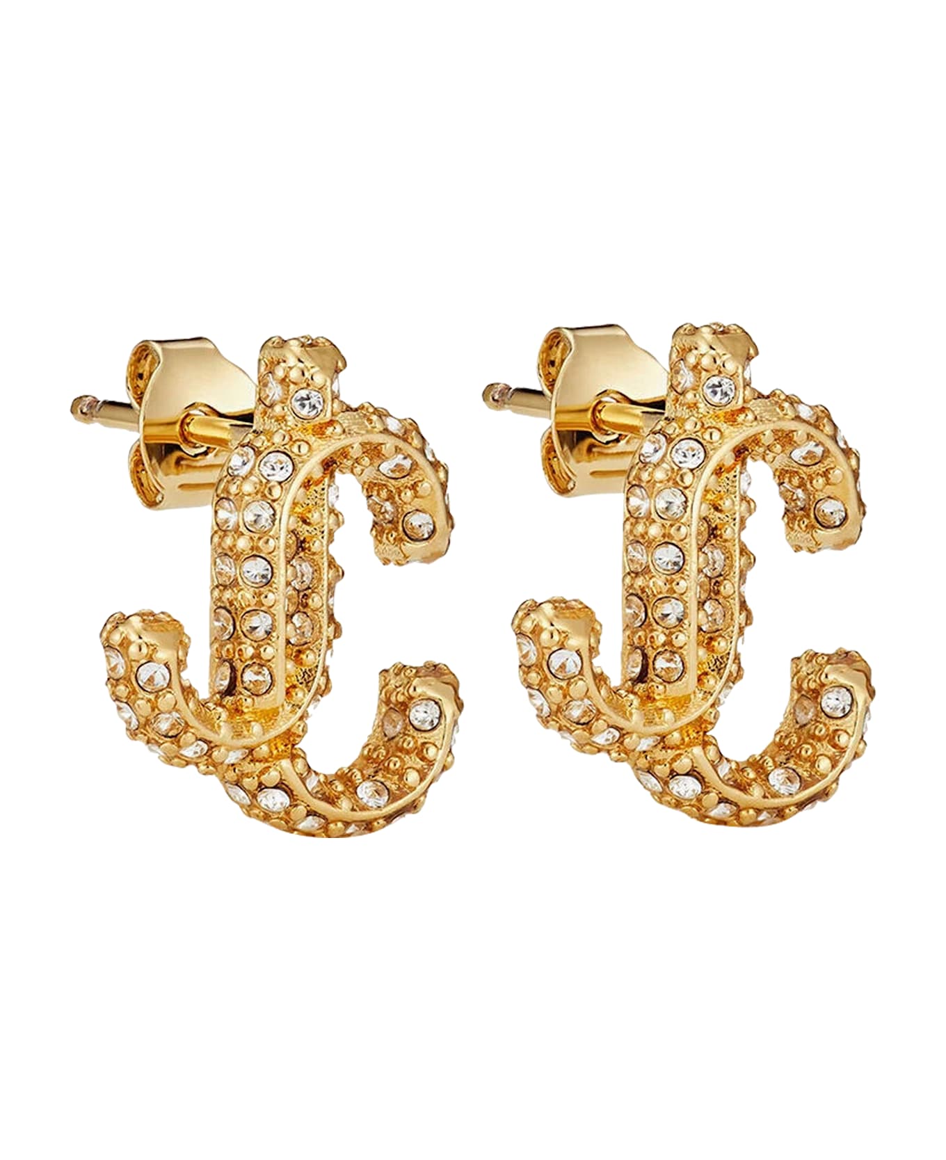 Jimmy Choo Jc Studs Earrings - Golden