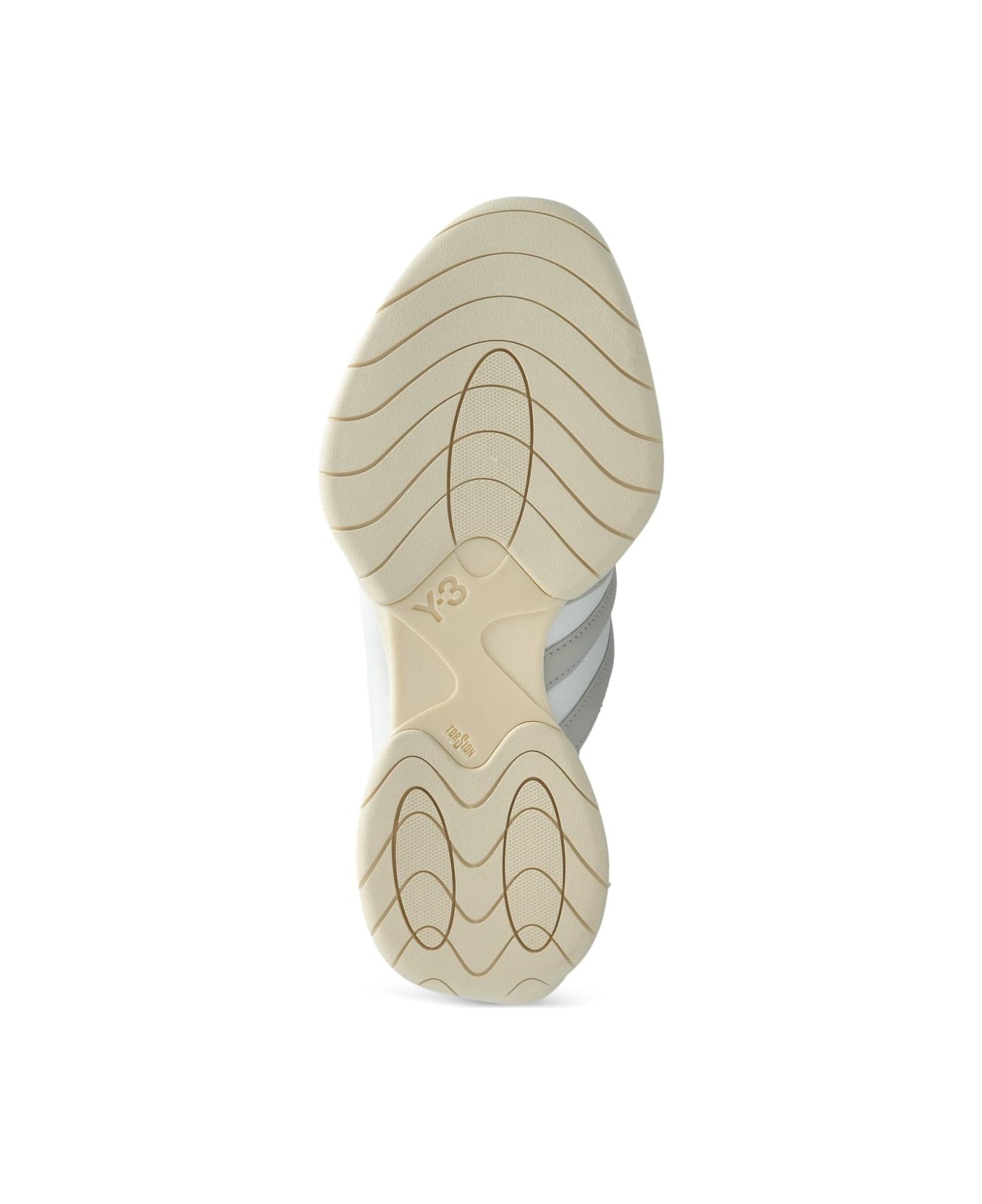 Y-3 Regu Leather Sneakers - CWHITE/TALC/WONWHI スニーカー