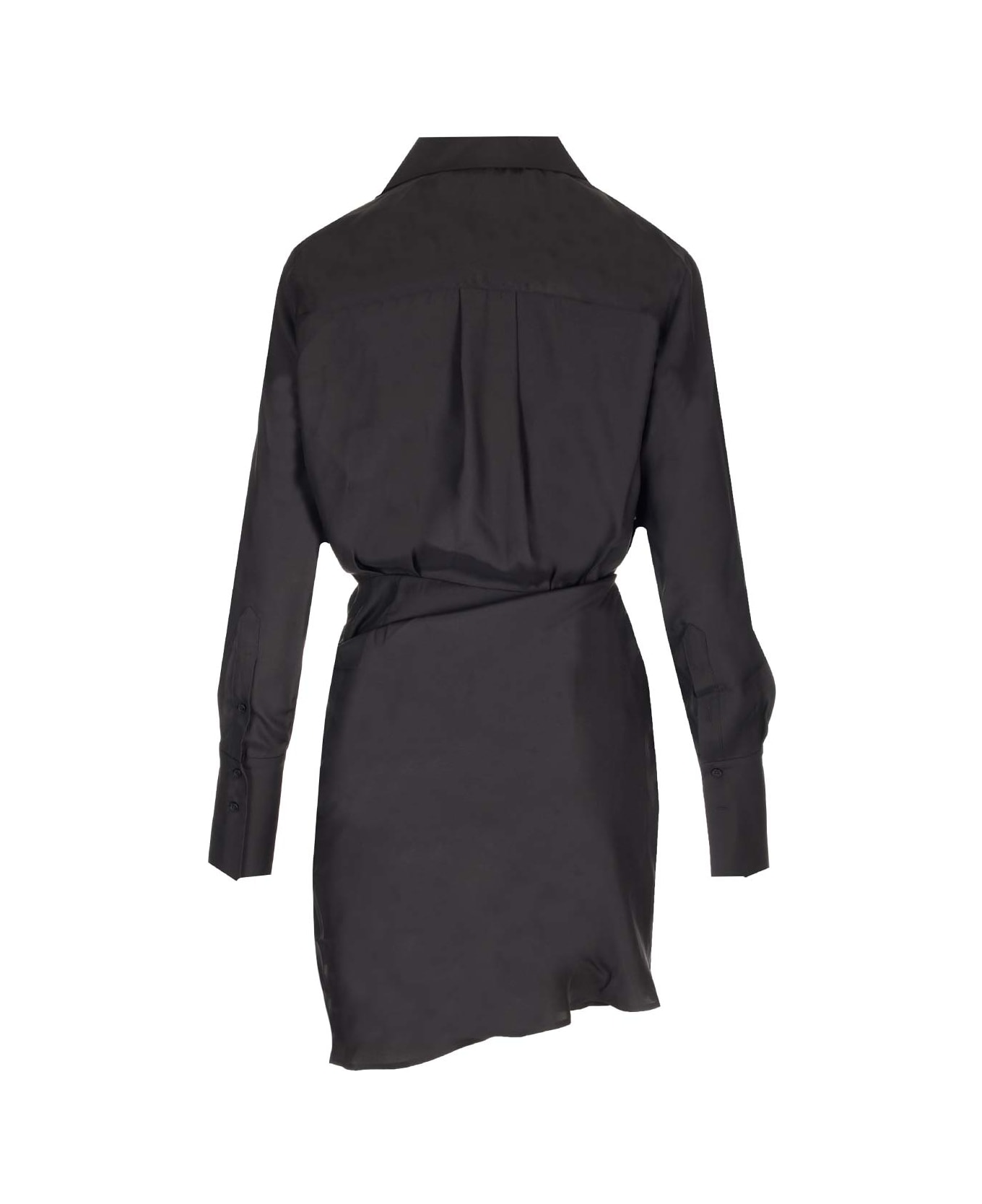 GAUGE81 'gravia' Mini Shirt Dress - Nero コート
