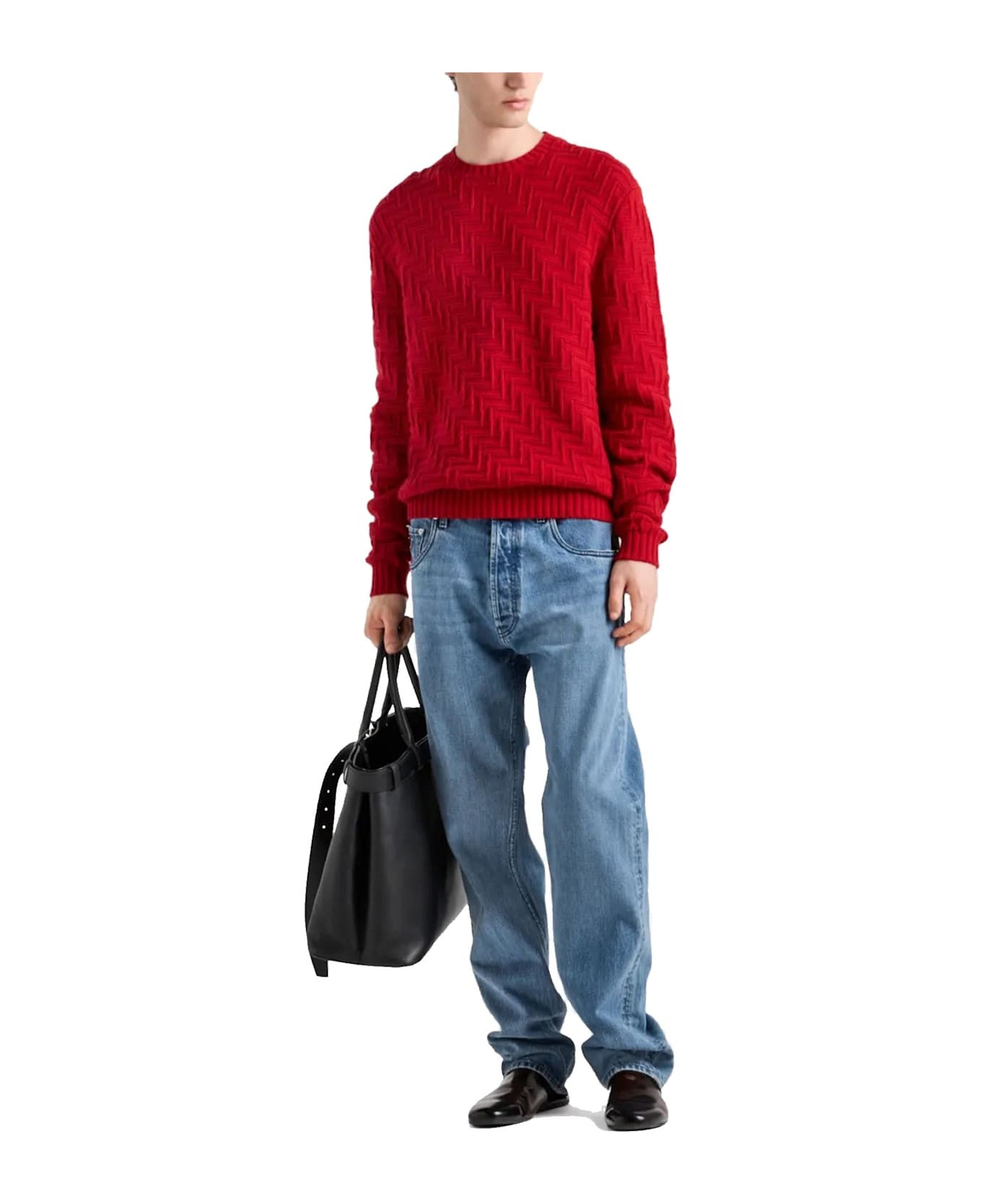Prada Cotton Denim Jeans - Blue