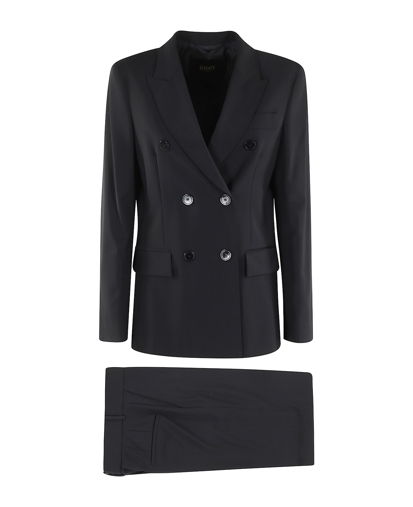 Seventy Tailleur Fresco Lana - Blu