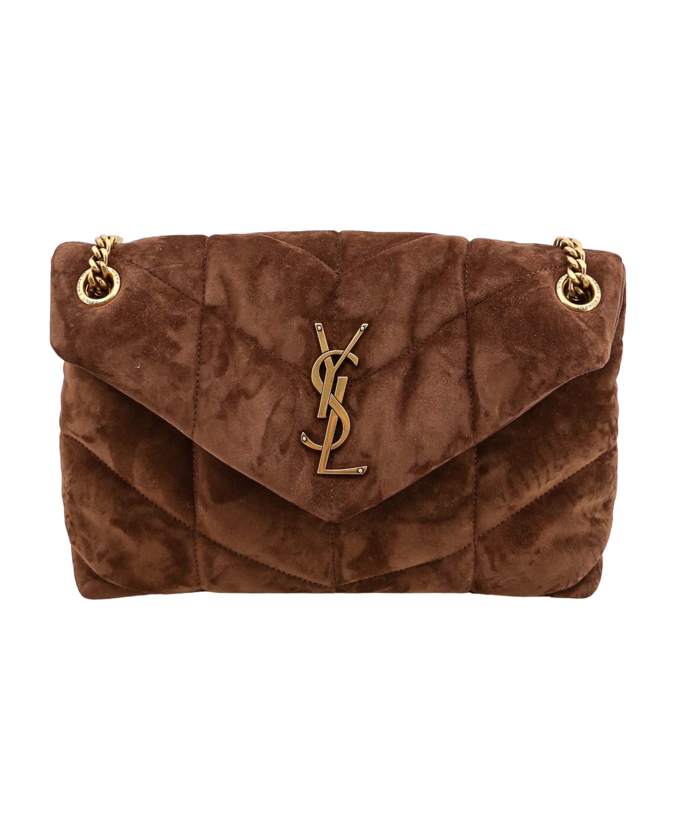 Saint Laurent Puffer Small - Crossbody bag for Woman - Brown -  5774761U807-2358