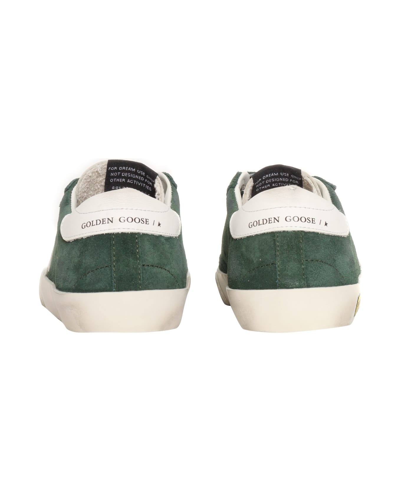 Golden Goose Old School With Double Foxing Suede Upper Leather Tongue Star And Heel - GREEN
