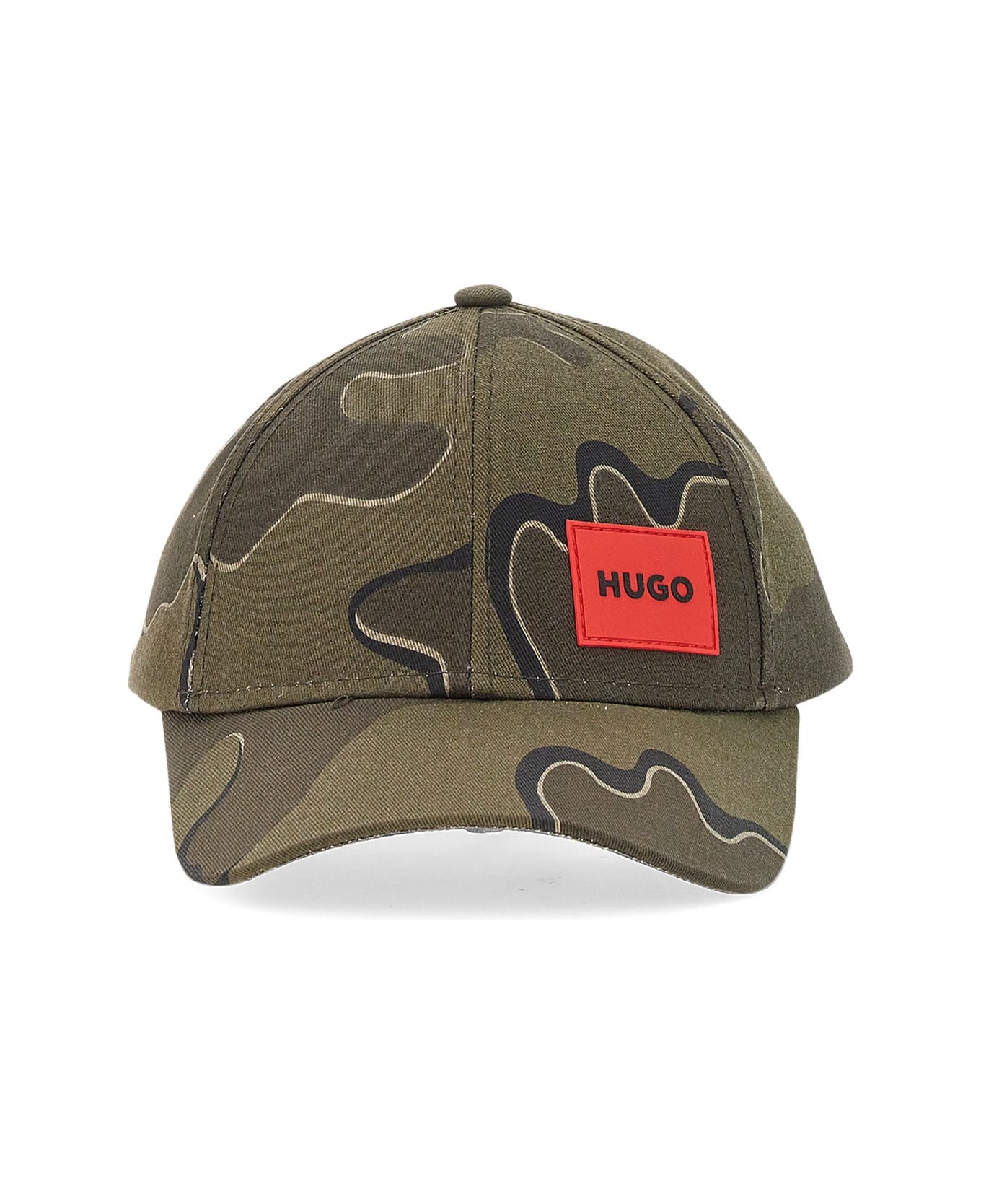 Hugo Boss Baseball Hat With Logo - MILITARE