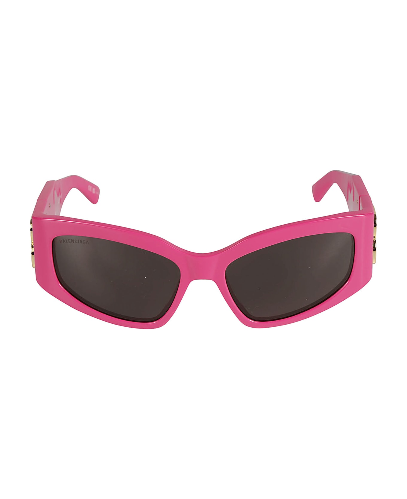 Balenciaga Eyewear Bb Hinge Cat-eye Sunglasses - Rosa サングラス