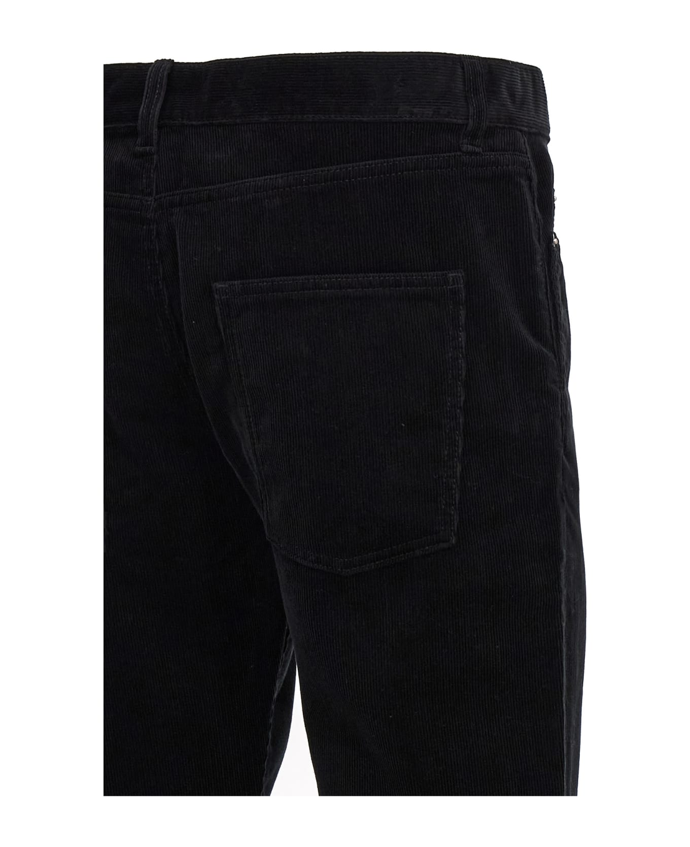 Saint Laurent Corduroy Trousers - Black  