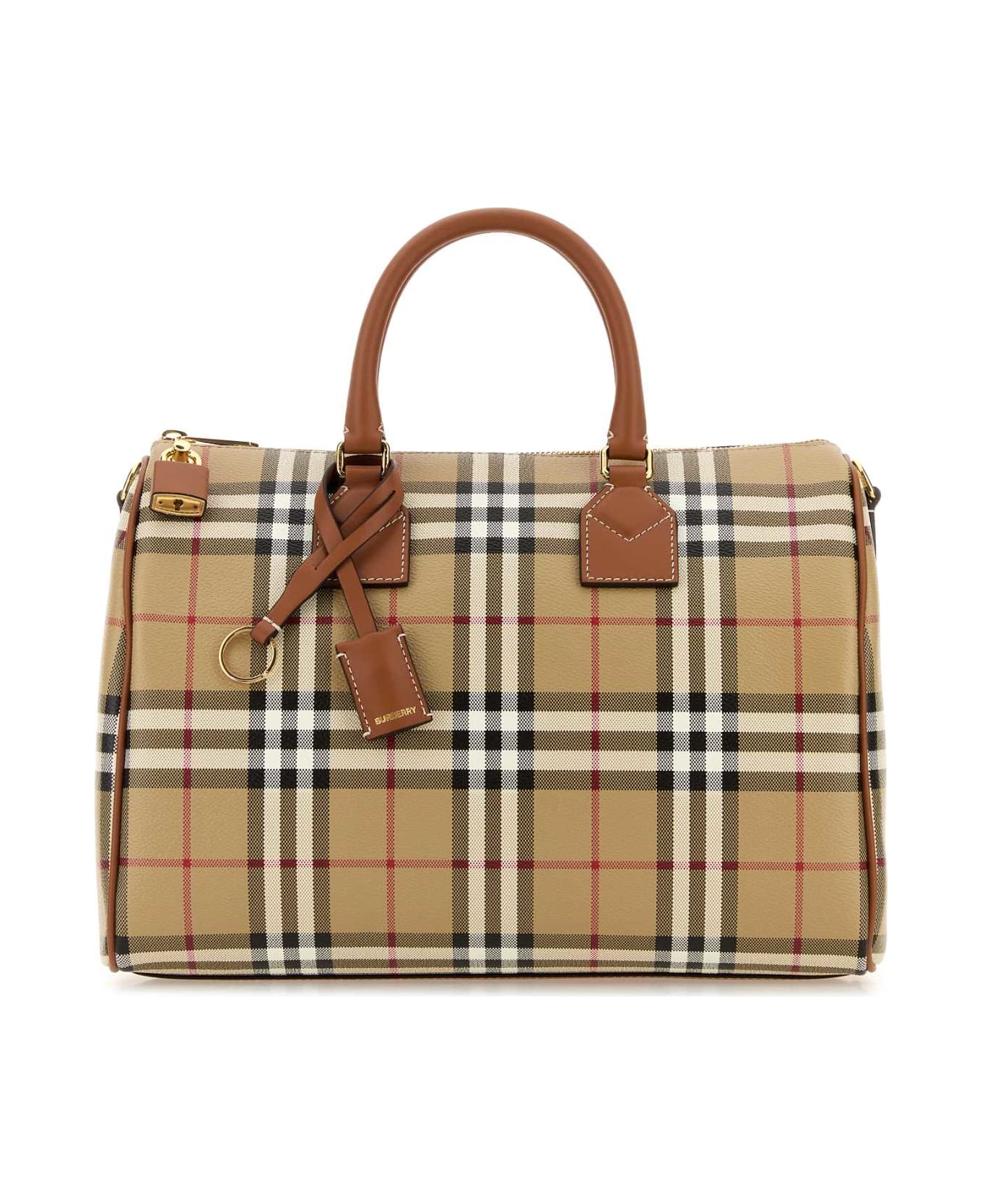 ハンドバッグ BURBERRY PRINTED CANVAS MEDIUM CHECK HANDBAG Burberry Printed Canvas Medium Check Handbag | eBay