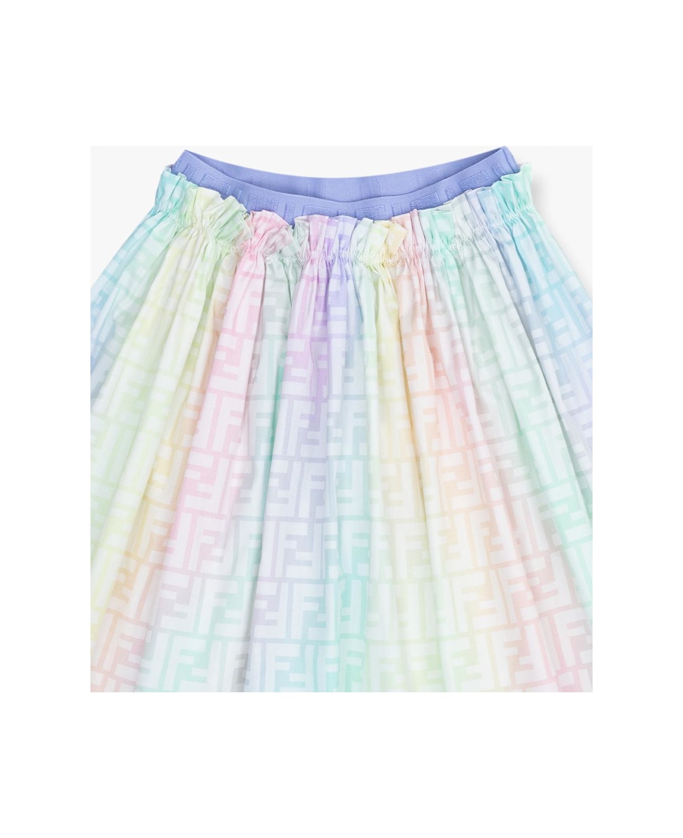 Fendi Skirt With Logo - Jdd Soho Multicolor