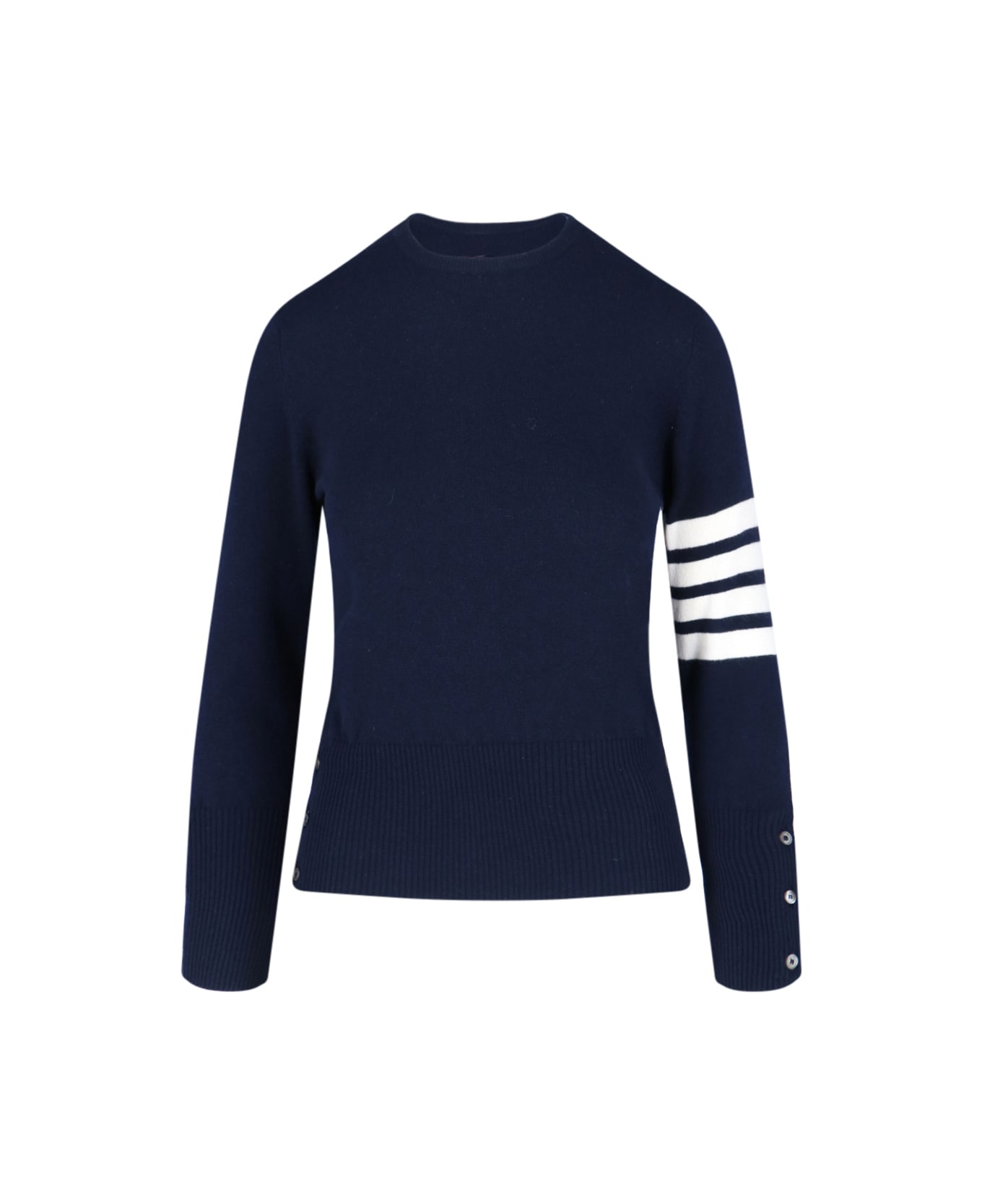 Thom Browne '4-bar' Cashmere Sweater - BLUE ニットウェア