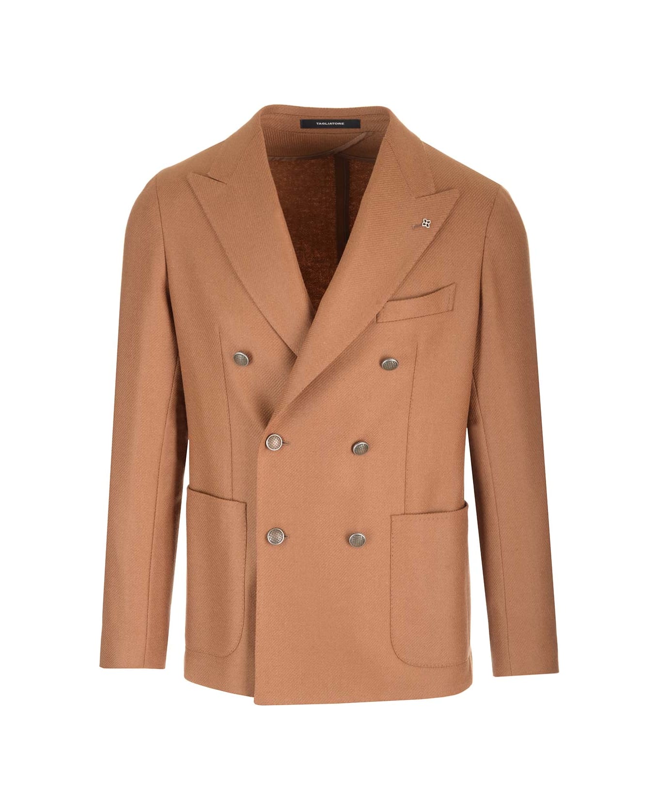 Tagliatore Wool And Cashmere Double-breasted Jacket