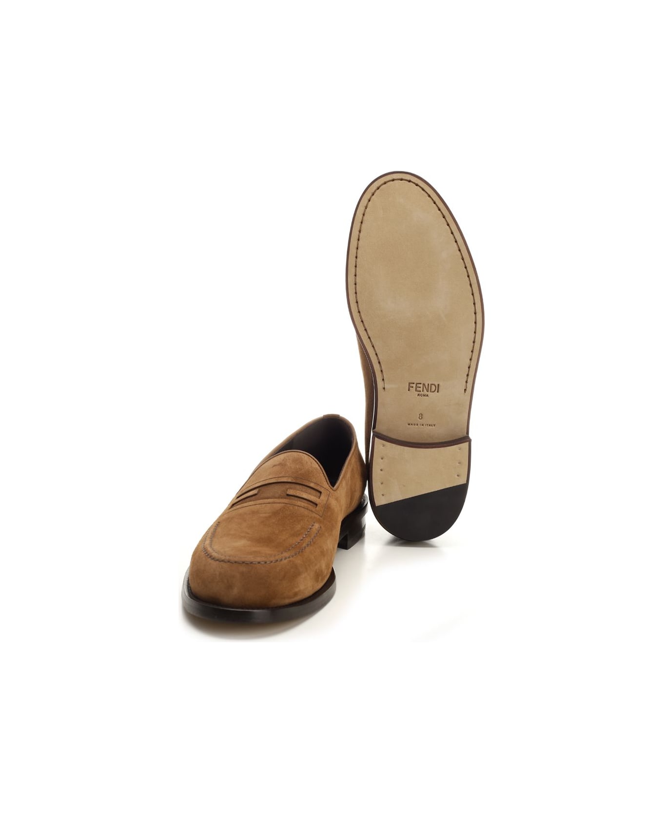 Fendi "baguette" Moccasin - Brown