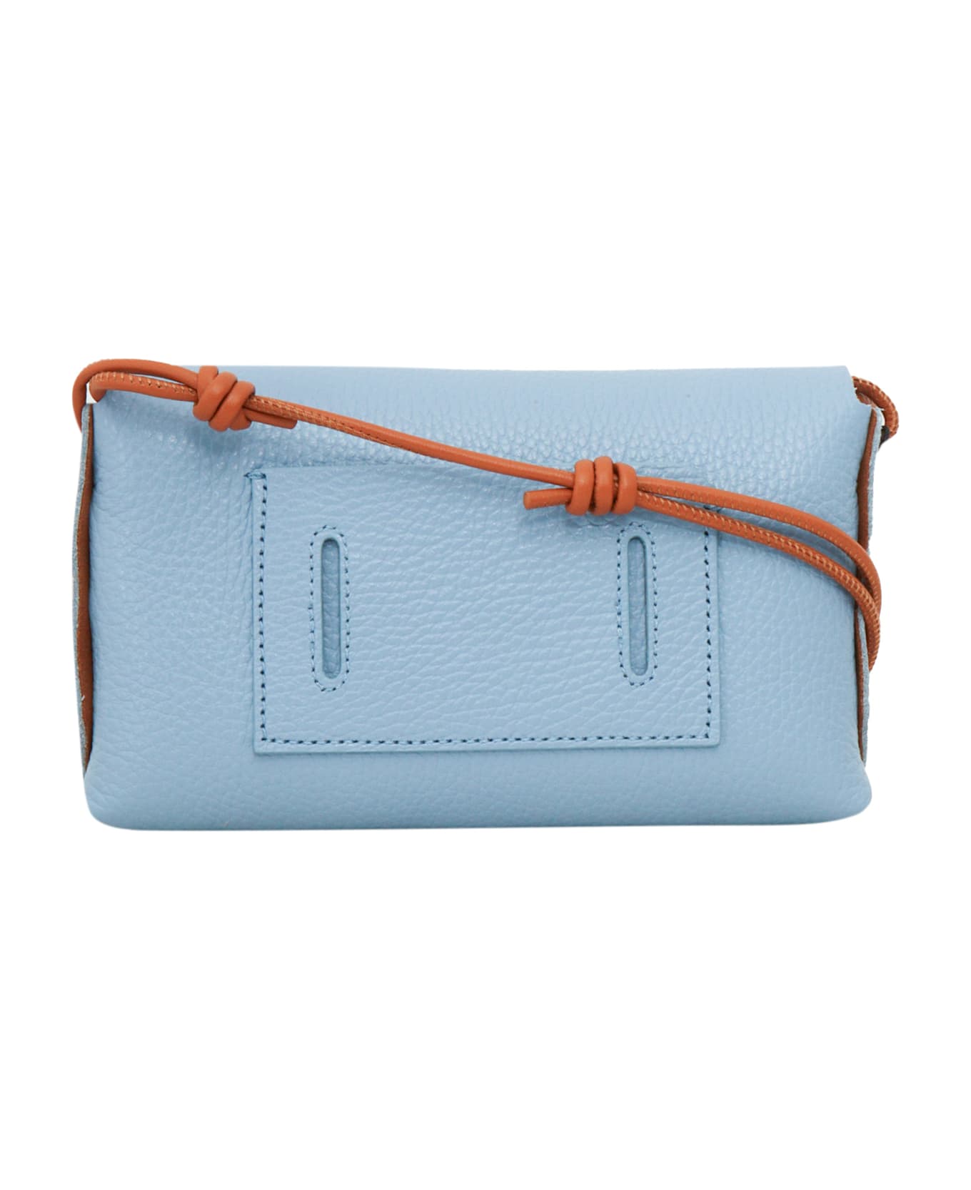 Zanellato Blue Letter Handbag - LIGHT BLUE