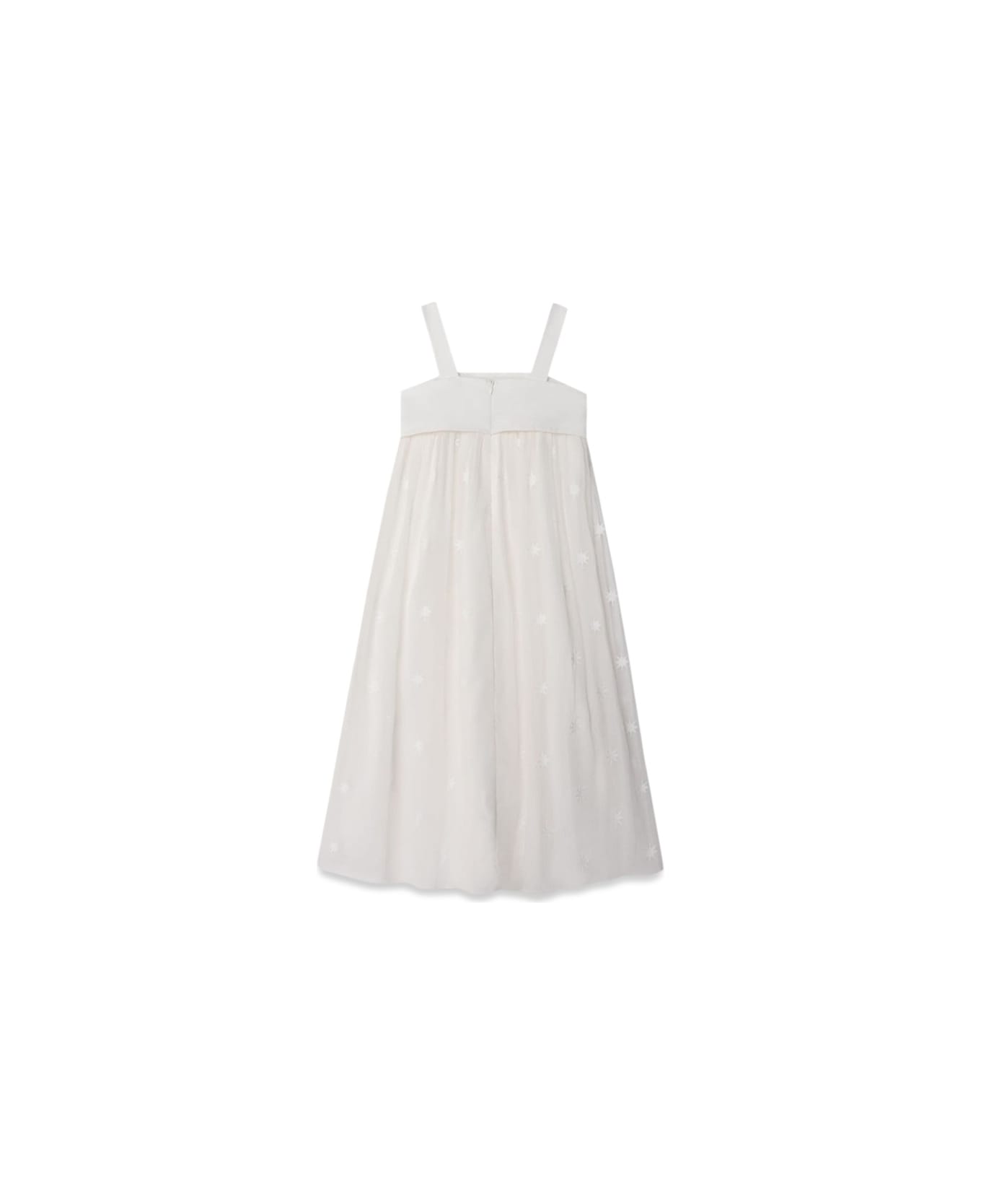 Chloé Vestito Da Cerimonia - WHITE ワンピース＆ドレス