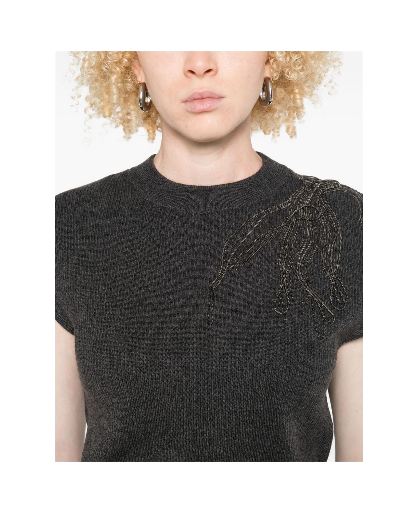 Brunello Cucinelli Cashmere Tank Top - Black