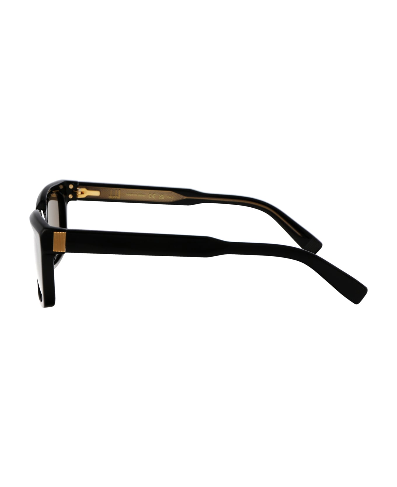 Dunhill Du0056s Sunglasses - 001 BLACK BLACK BROWN サングラス