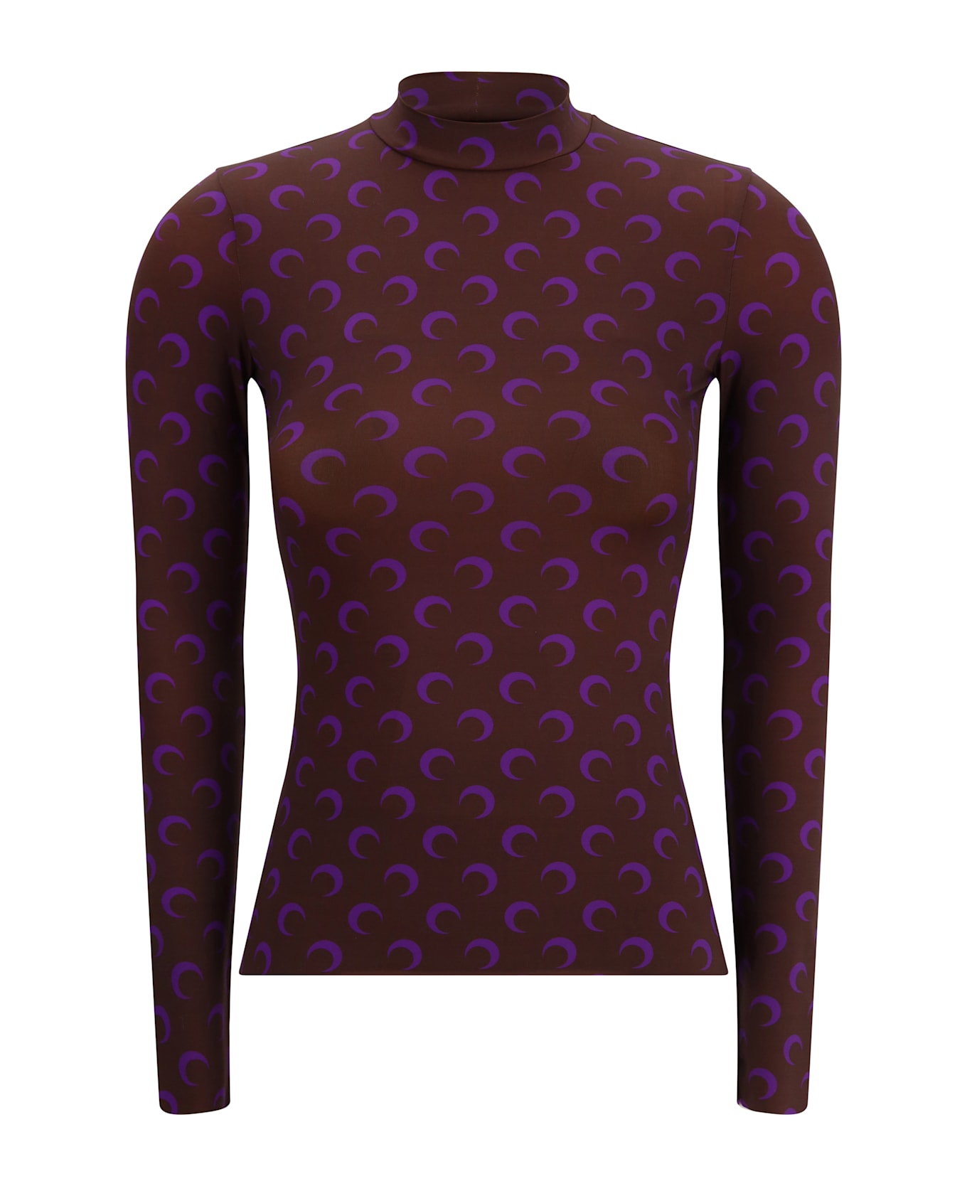 Marine Serre Moon Long Sleeve Top