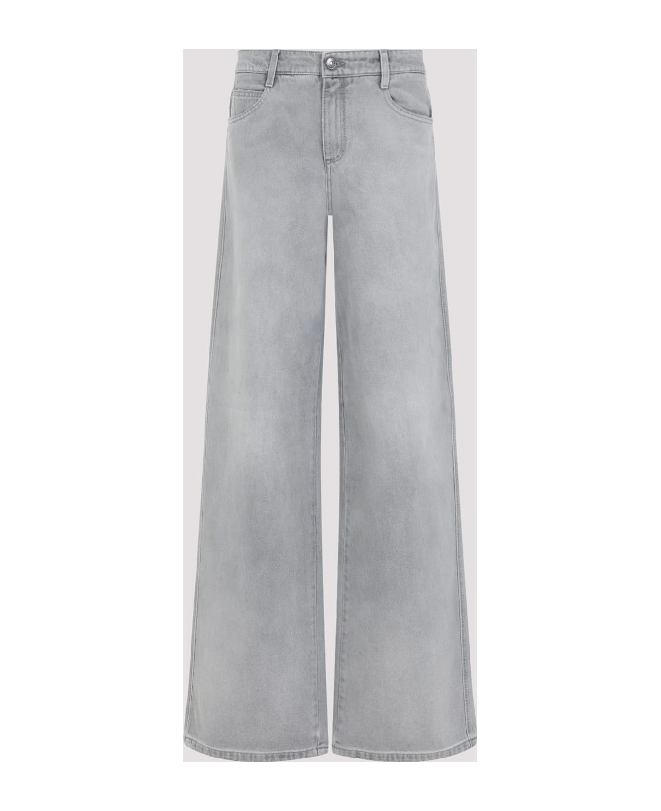 Ermanno Scervino Baggy Jeans - Gray Violet