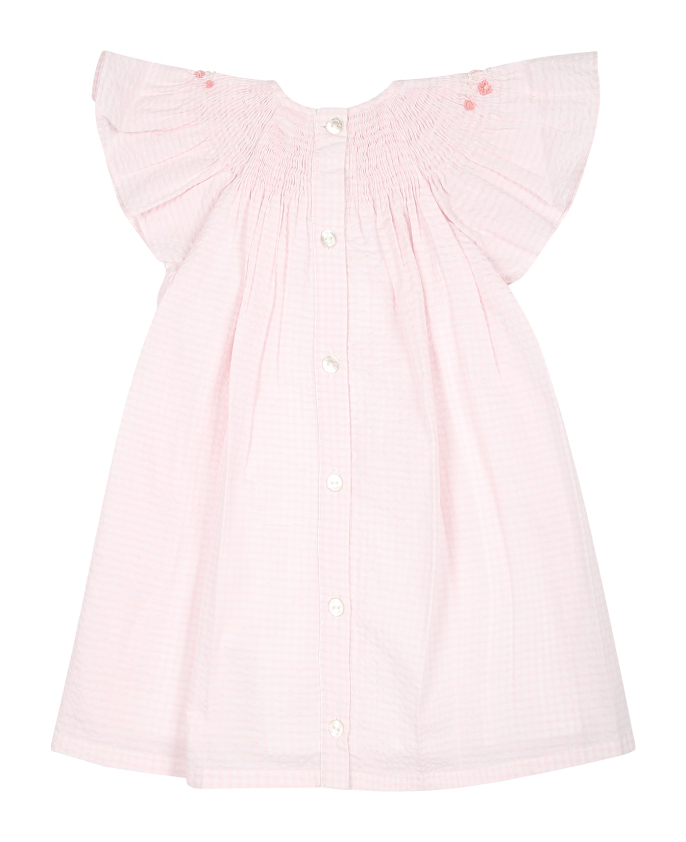 Tartine et Chocolat Pink Casual Dress For Baby Girl - Pink