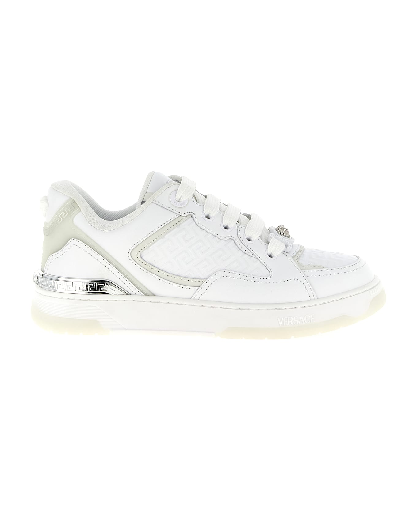 Versace 
biggie Basket
 Sneakers - White