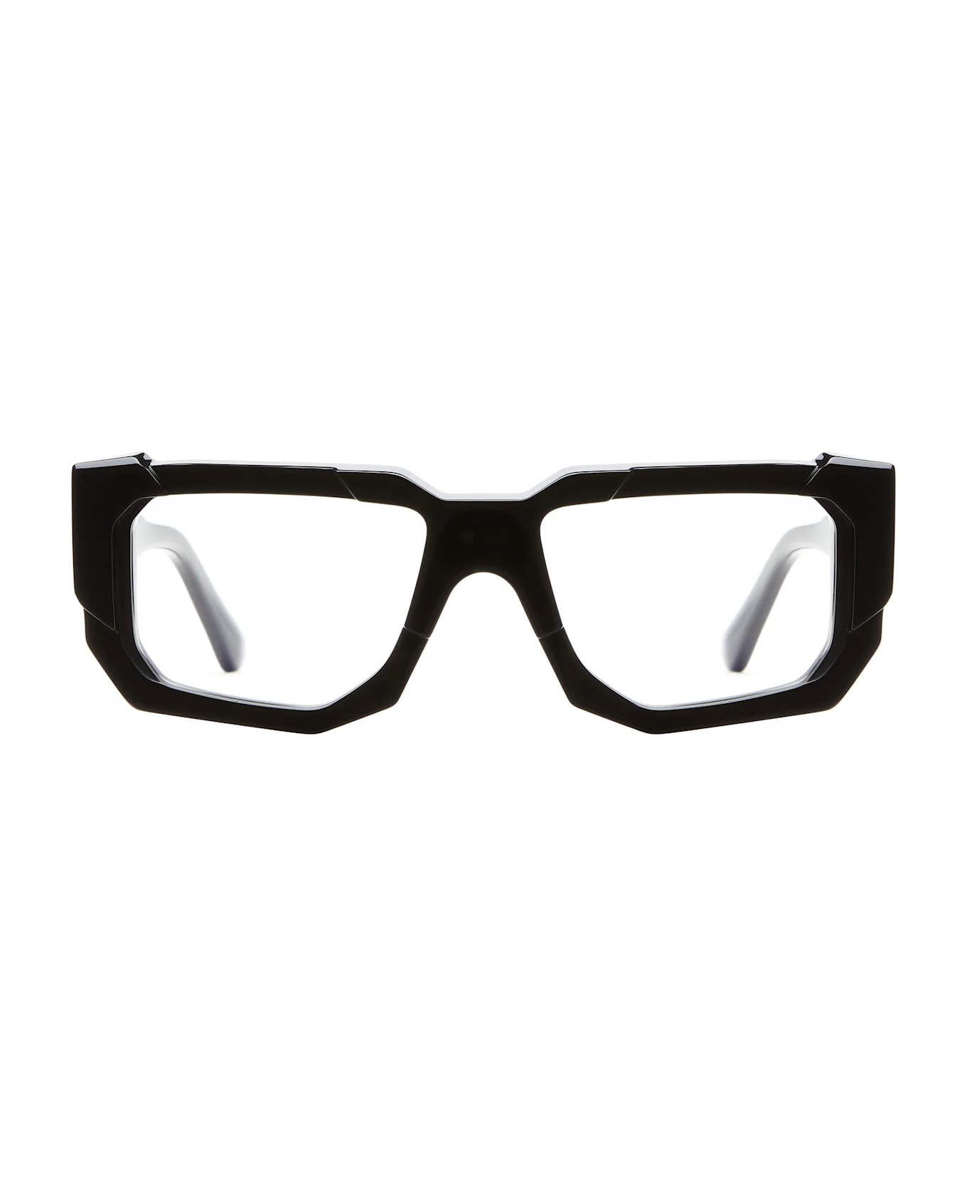 Kuboraum Mask K61 Bs - Black Shine Rx Glasses - Black