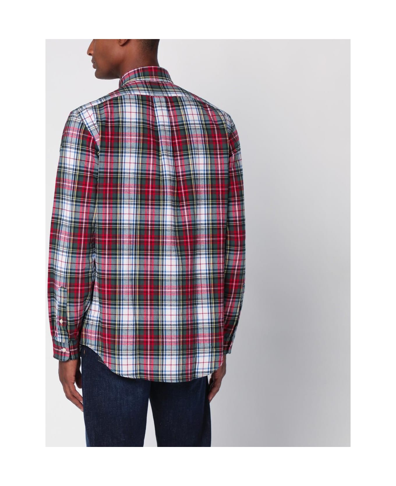 Ralph Lauren Check Pattern Button-down Shirt - White