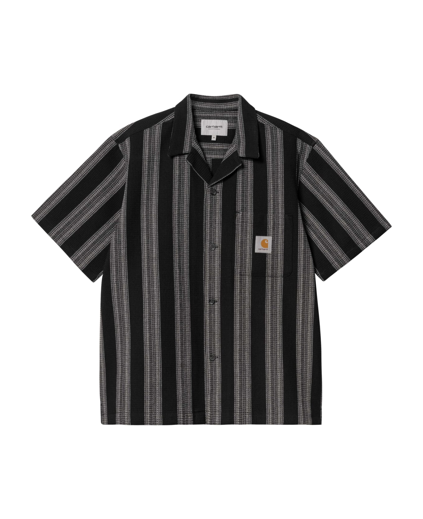 Carhartt S/s Dodson Shirt - Xx Dodson Stripe, Black