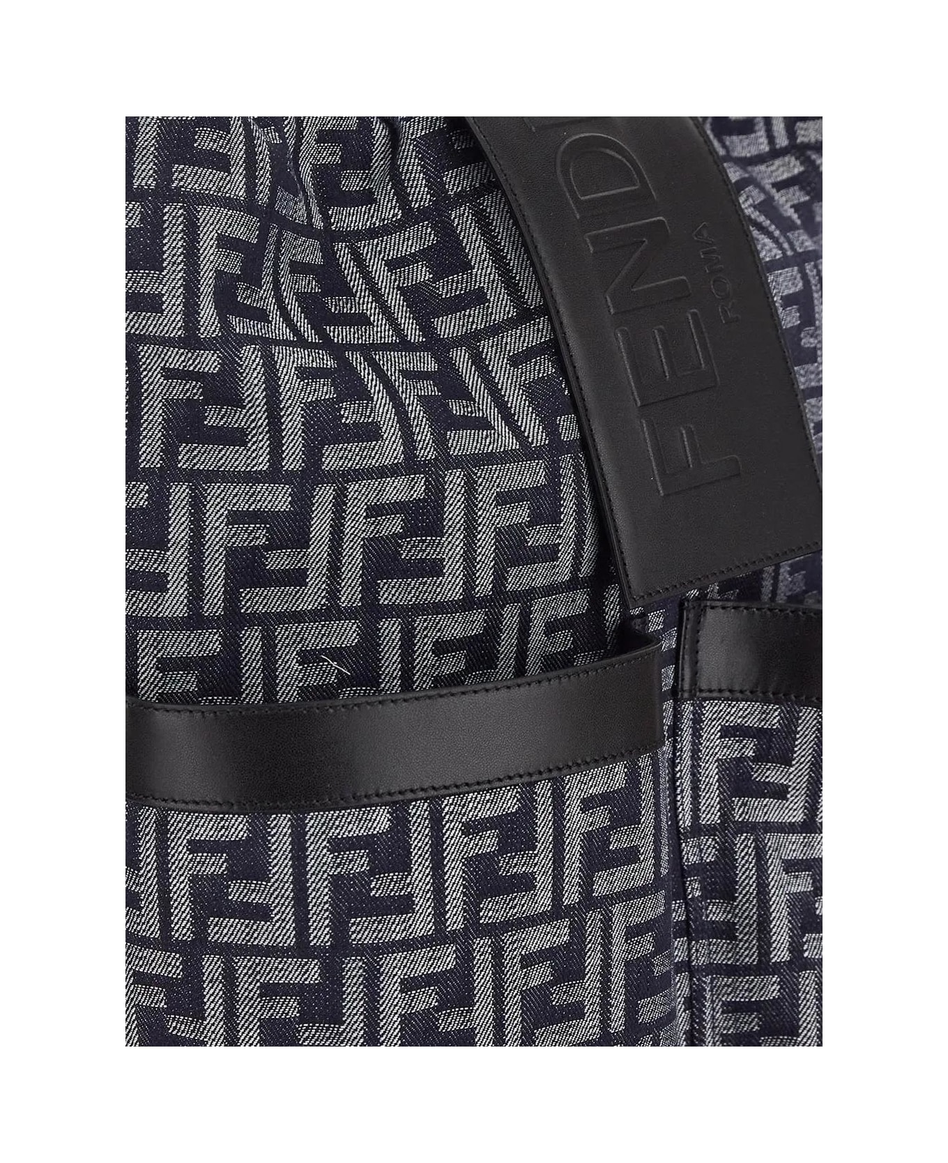 Fendi Drawstring Backpack - Denim multicolor