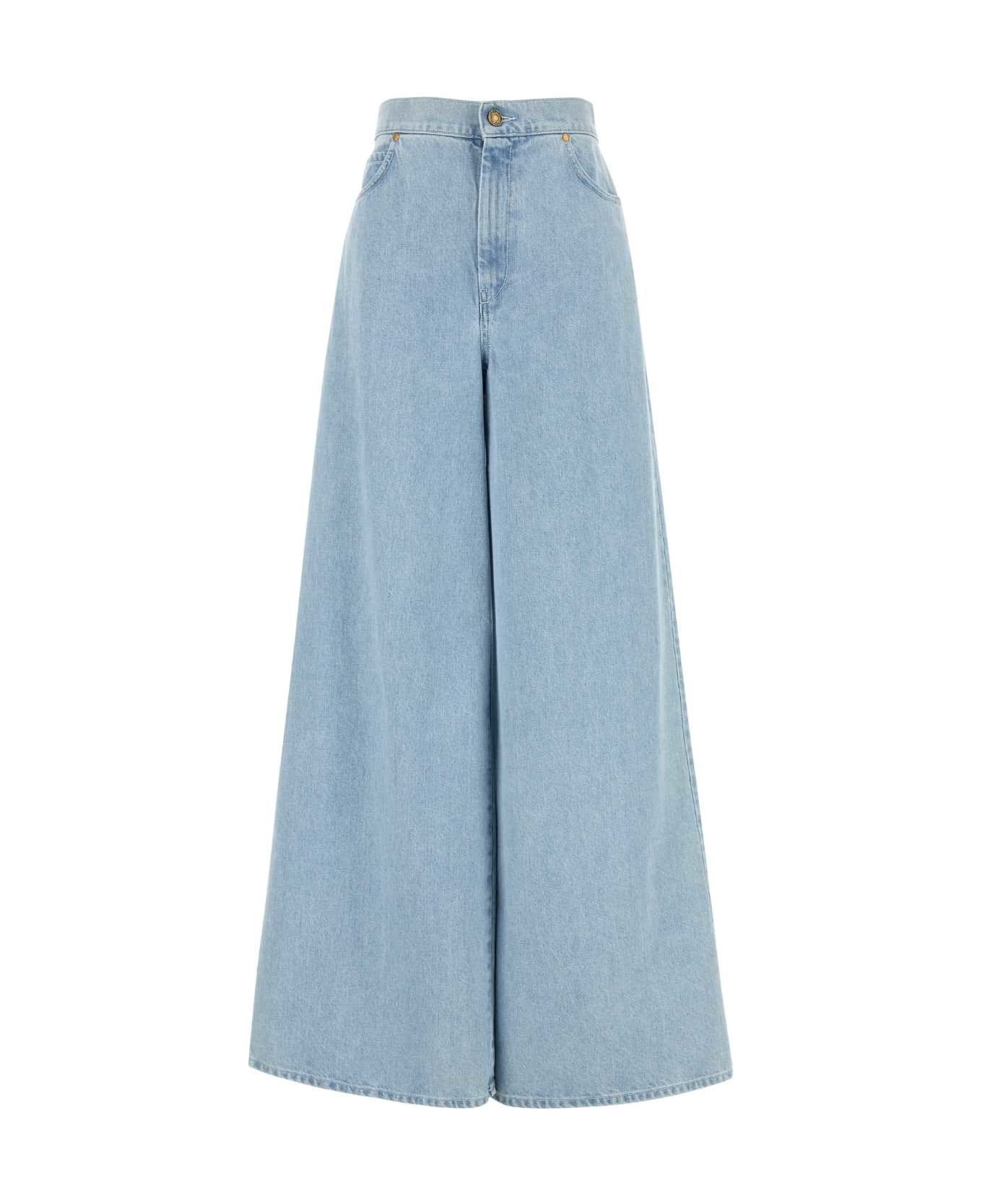 Max Mara Denim Affari Wide-leg Jeans - AZZURRO