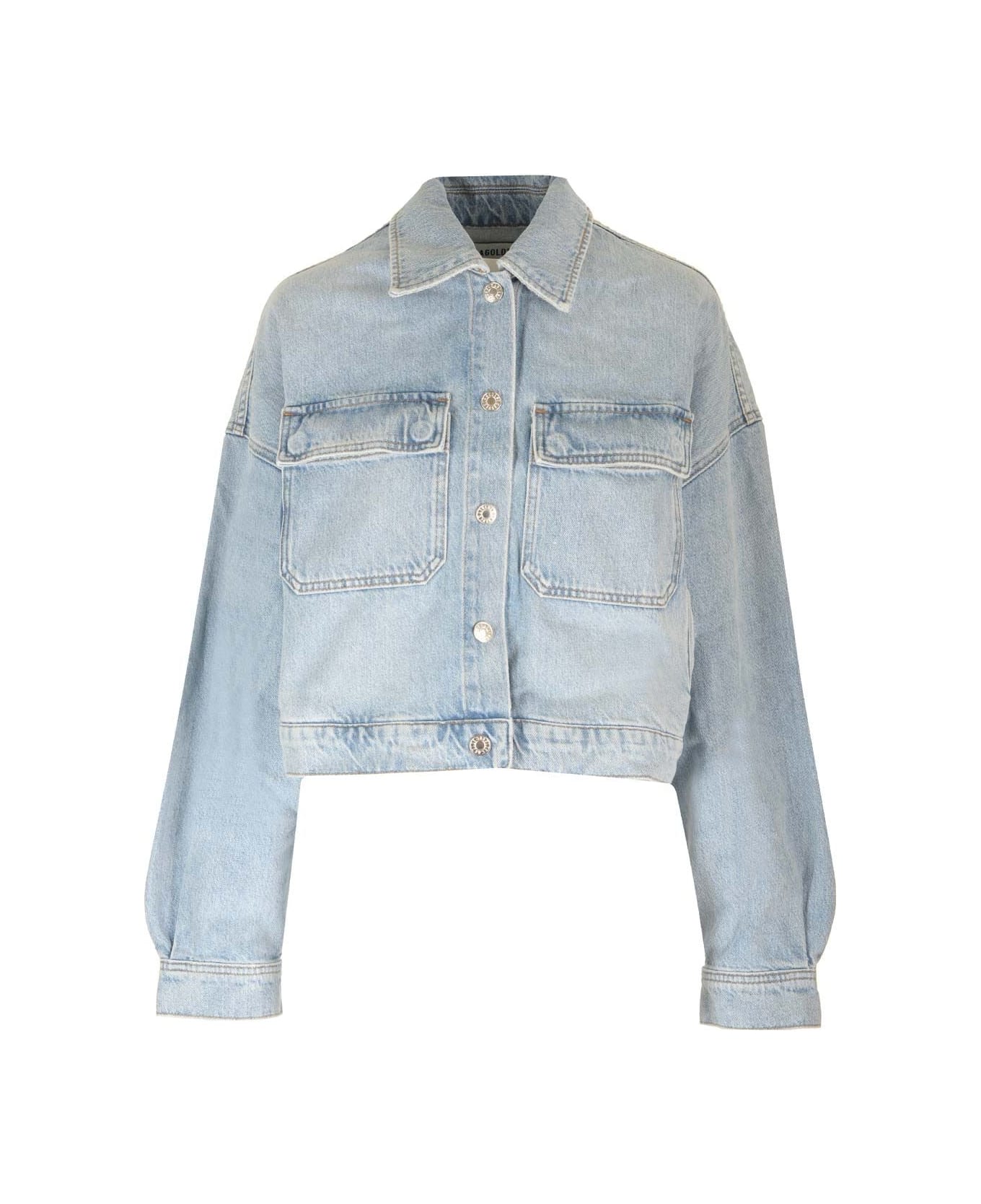AGOLDE "luka" Denim Jacket - Light blue
