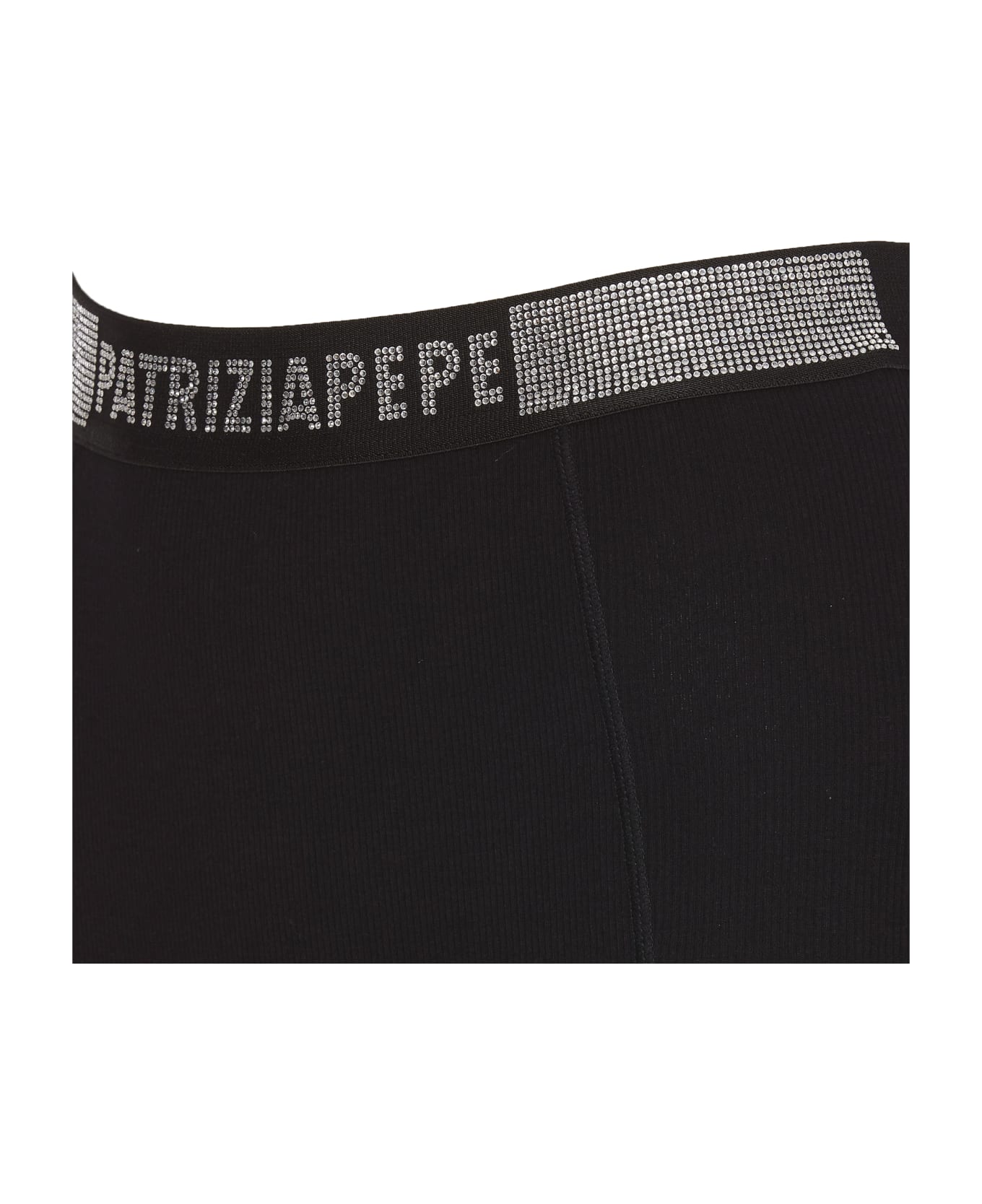 Patrizia Pepe Logo Slip - Black