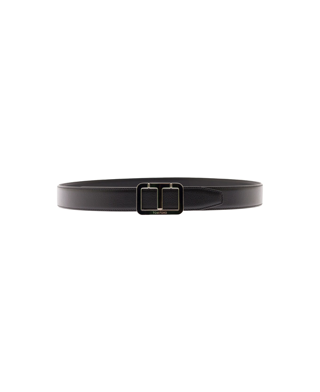 Tom Ford Enamel Score Tbelt - Black