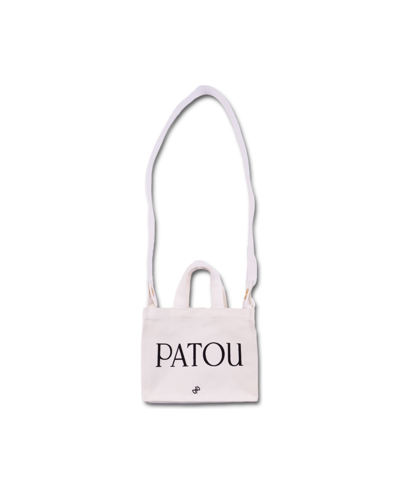 Patou Small Patou Tote Bag - White