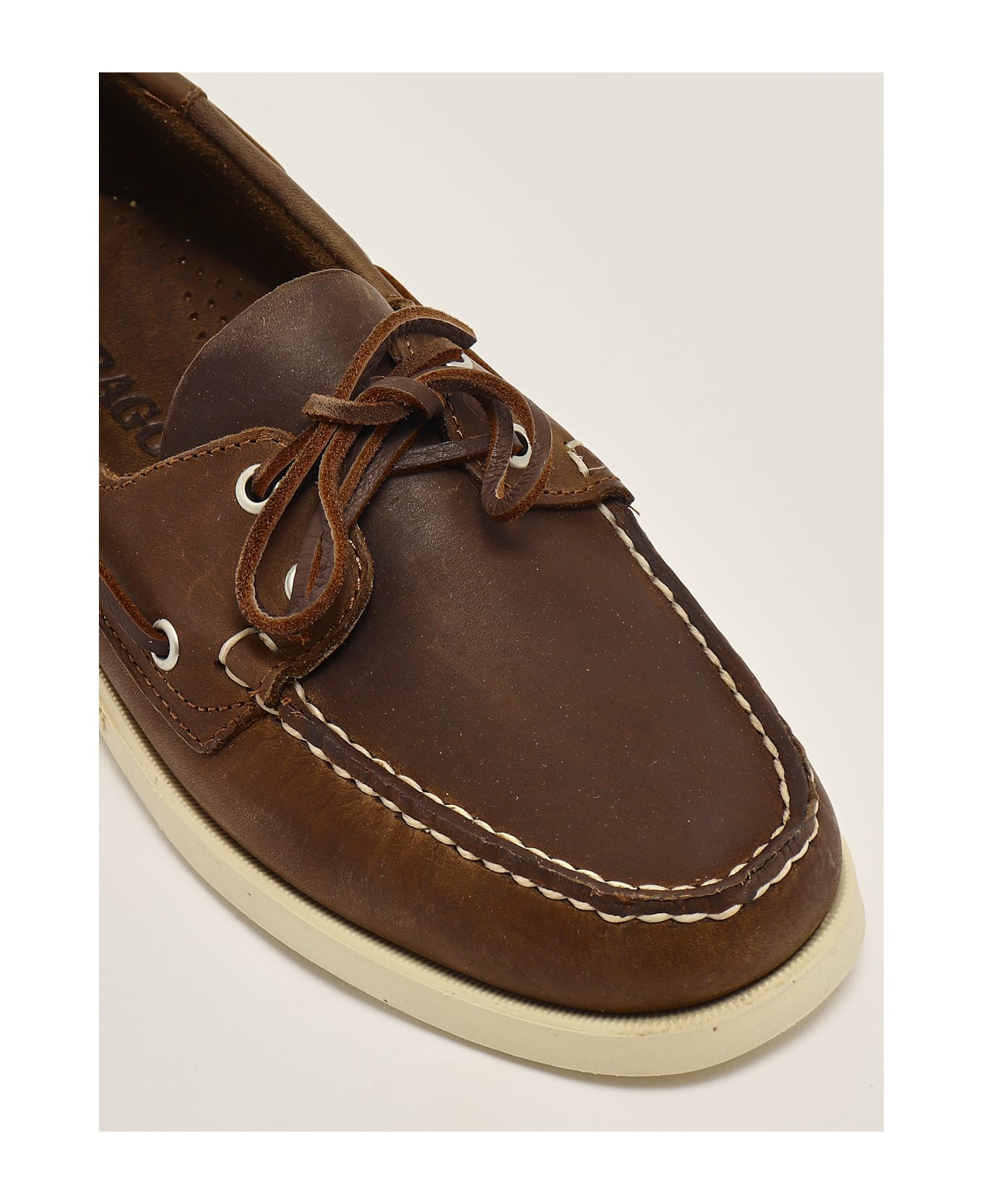 Sebago Dockside Portland Pelle Oliata Budu Loafers - MARRONE