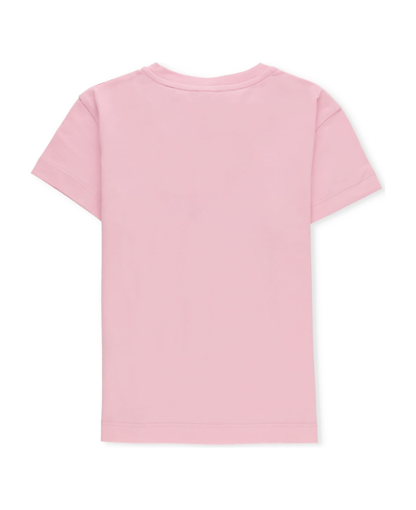 Givenchy T-shirt With Strass Logo - Pink