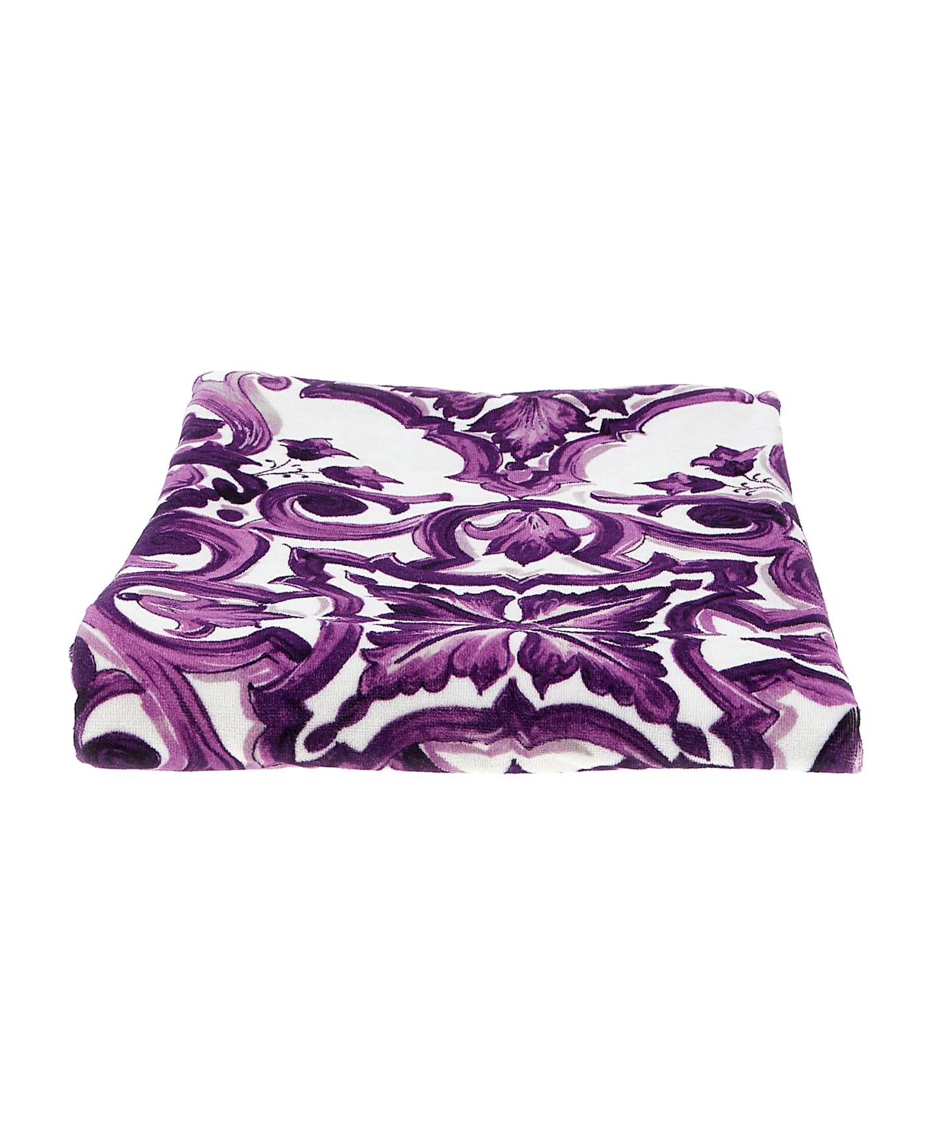Dolce 
Gabbana Beach Towel 
maiolica
 Print - Multicolor
