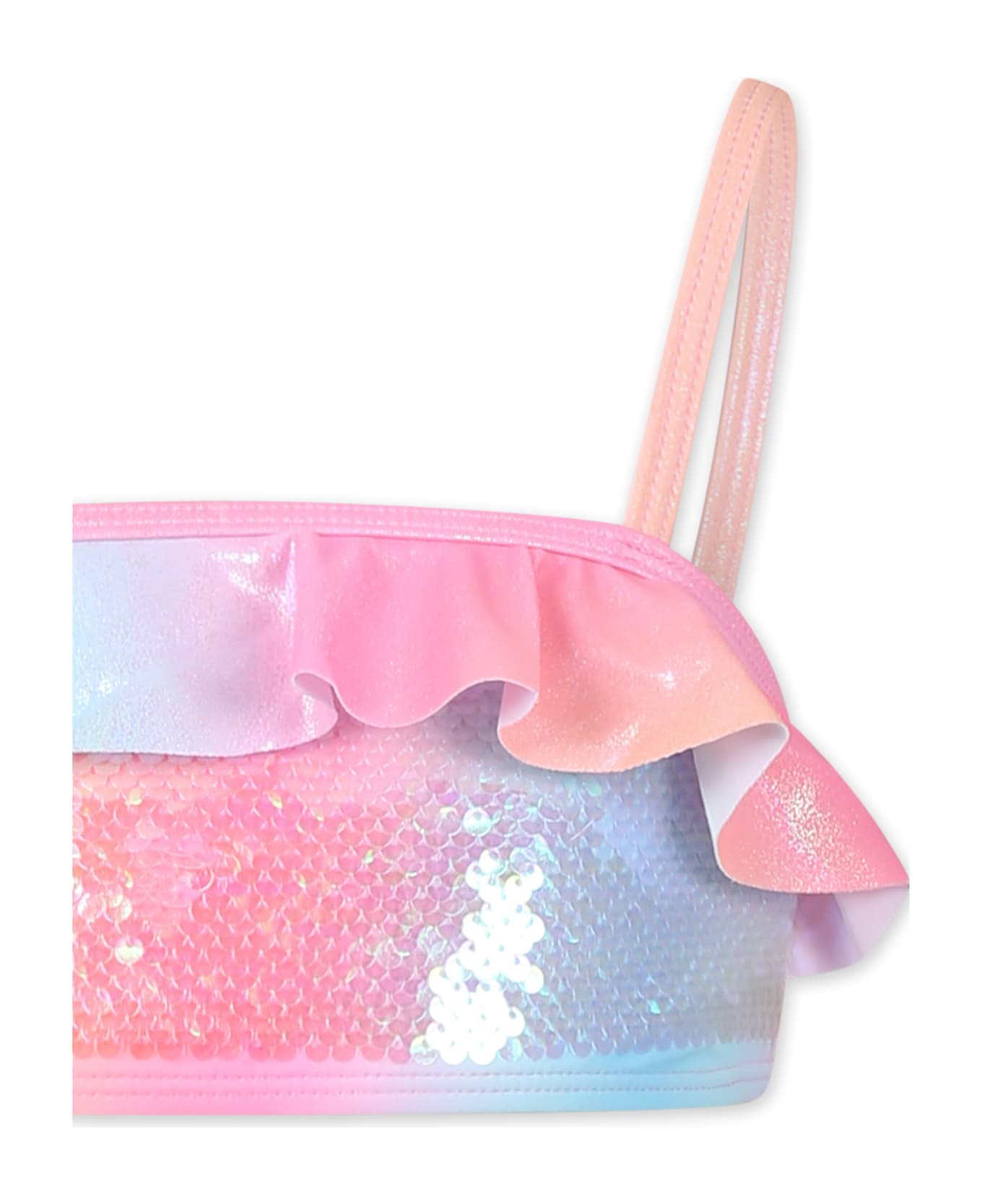 Billieblush Multicolor Bikini For Girl With Sequins - Multicolor
