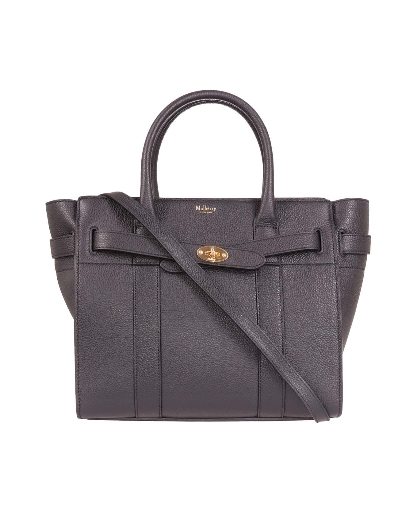 Mulberry Small Zipped Bayswater - Black