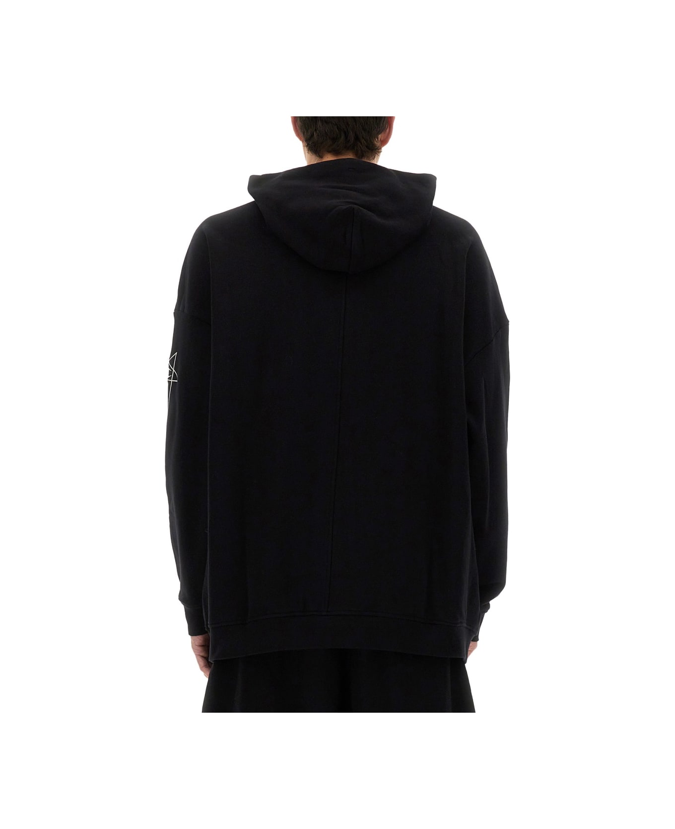 Rick Owens x Champion Jumbo Jason
s Hoodie - BLACK